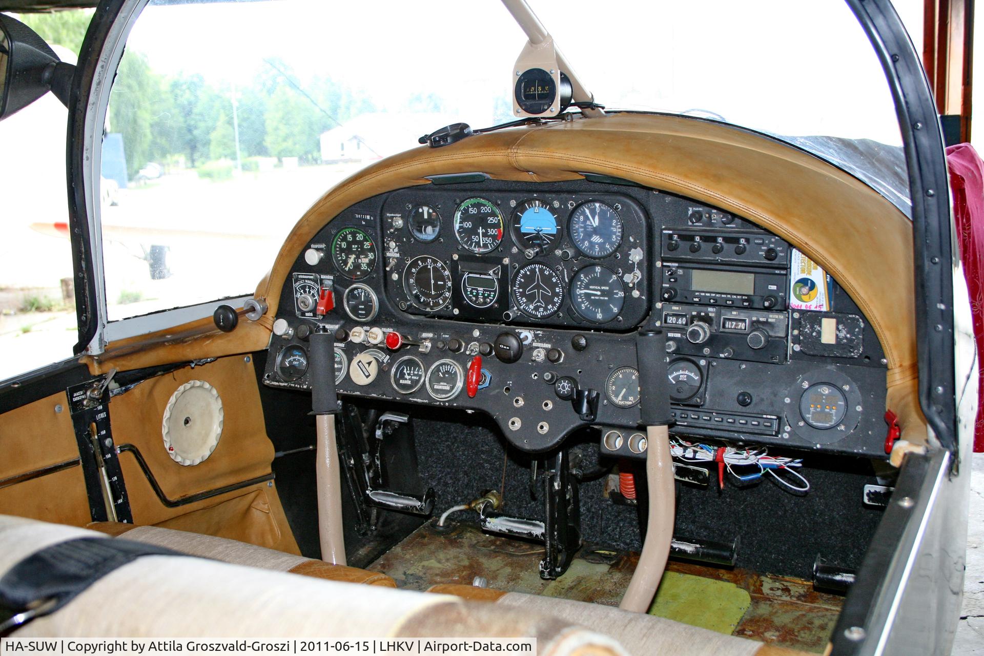 HA-SUW, 1968 Socata MS-893A Rallye Commodore 180 C/N 10934, LHKV - Kaposújlak Airport, Hungary