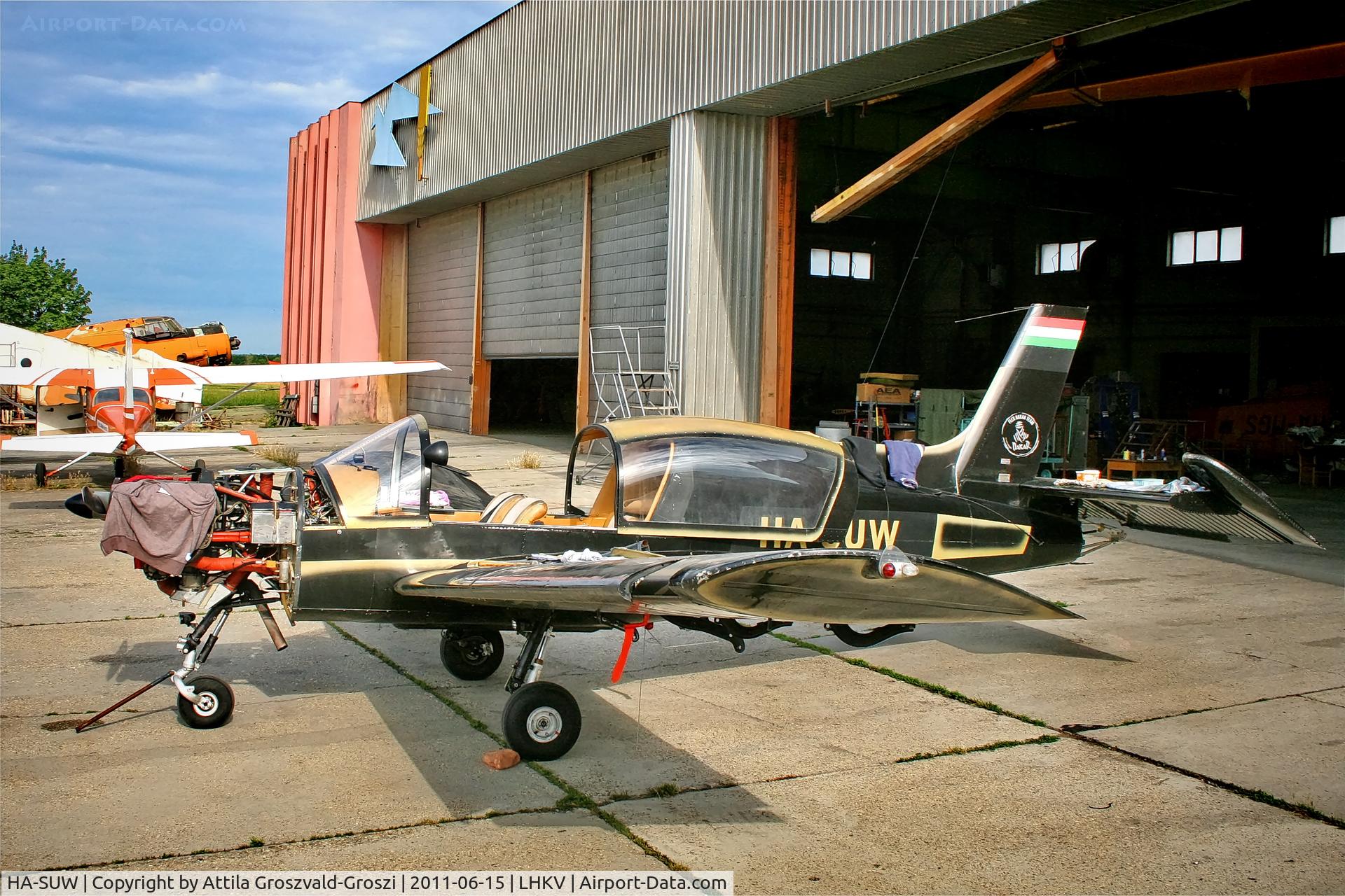 HA-SUW, 1968 Socata MS-893A Rallye Commodore 180 C/N 10934, LHKV - Kaposújlak Airport, Hungary