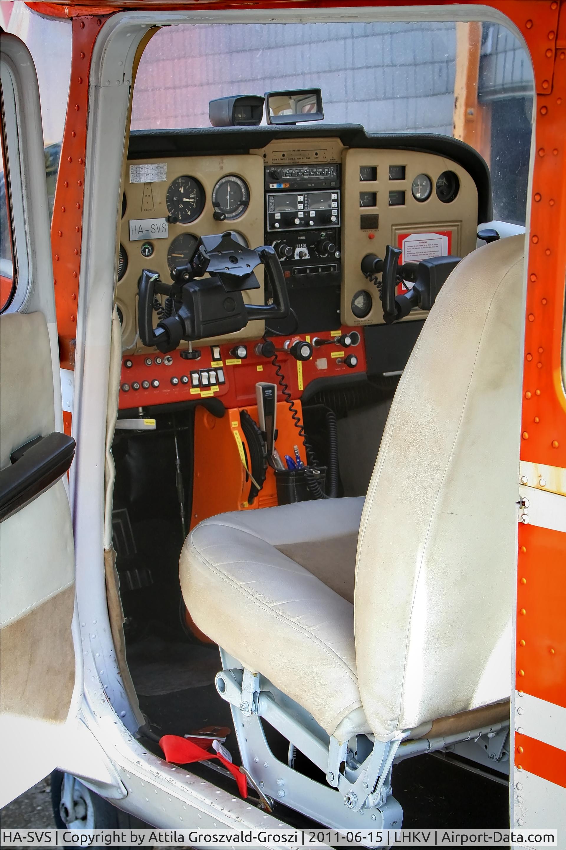 HA-SVS, Cessna 172M Skyhawk C/N 17201017, LHKV - Kaposújlak Airport, Hungary