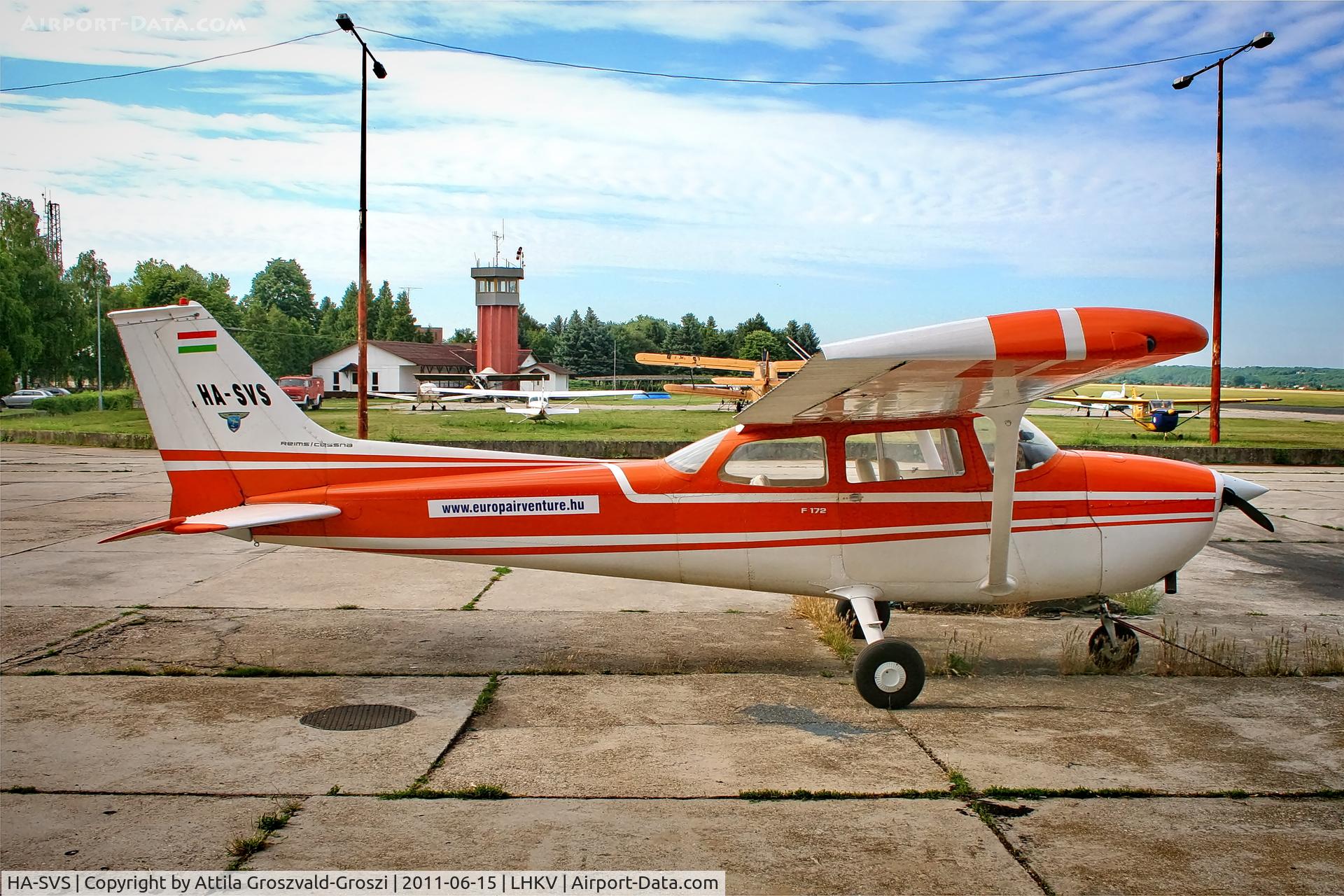 HA-SVS, Cessna 172M Skyhawk C/N 17201017, LHKV - Kaposújlak Airport, Hungary