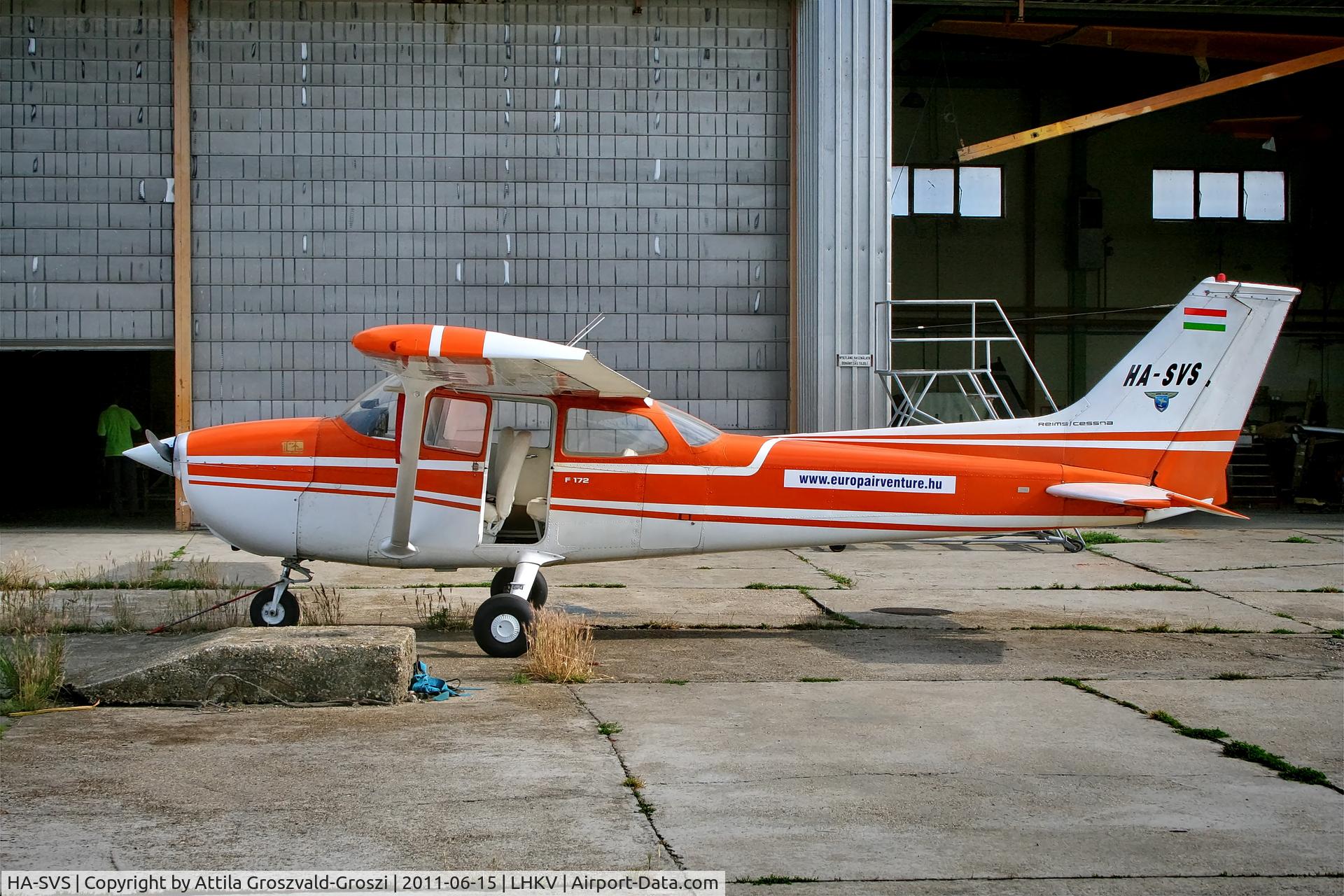 HA-SVS, Cessna 172M Skyhawk C/N 17201017, LHKV - Kaposújlak Airport, Hungary
