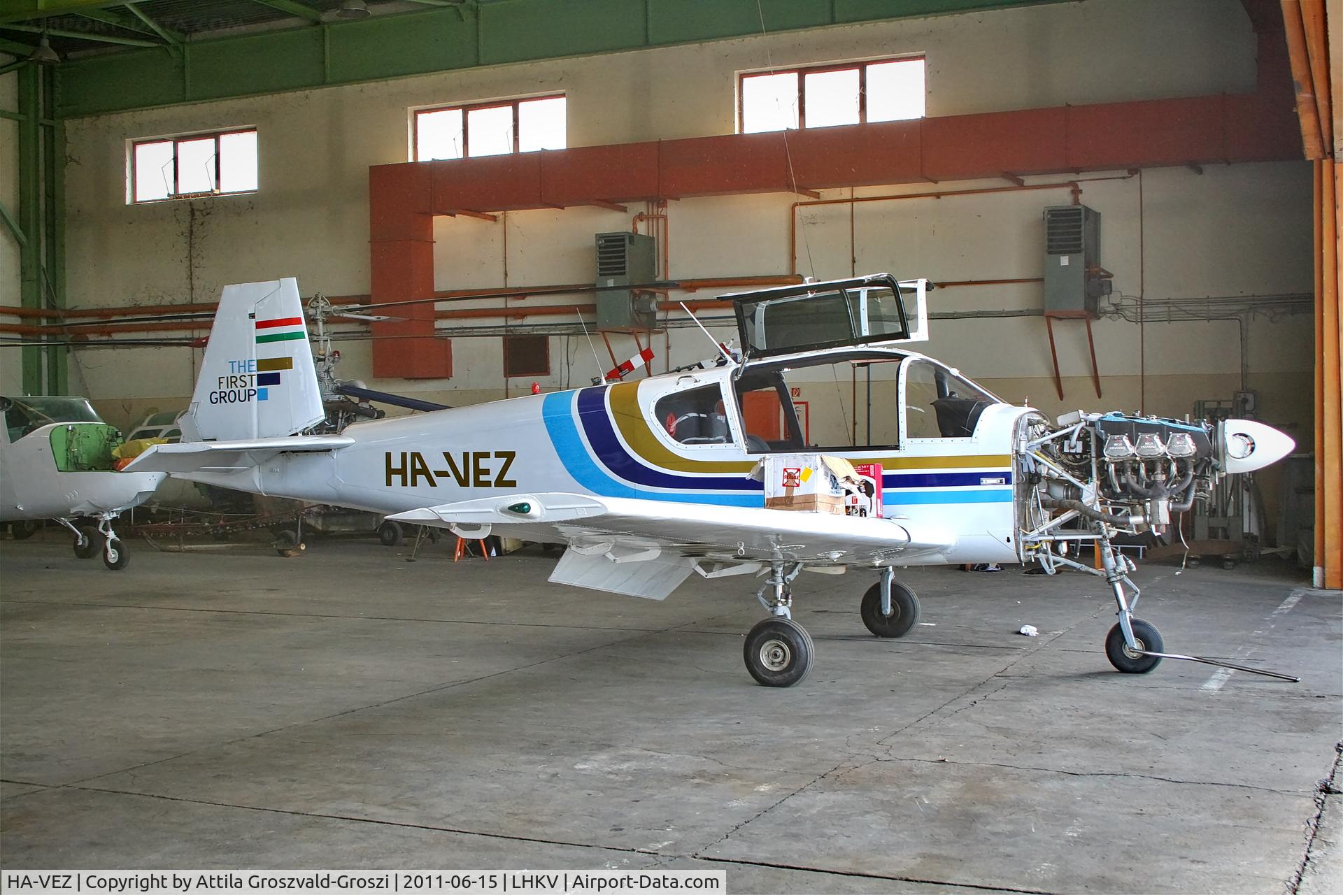 HA-VEZ, 1978 IAR IAR-823 C/N 43, LHKV - Kaposújlak Airport, Hungary