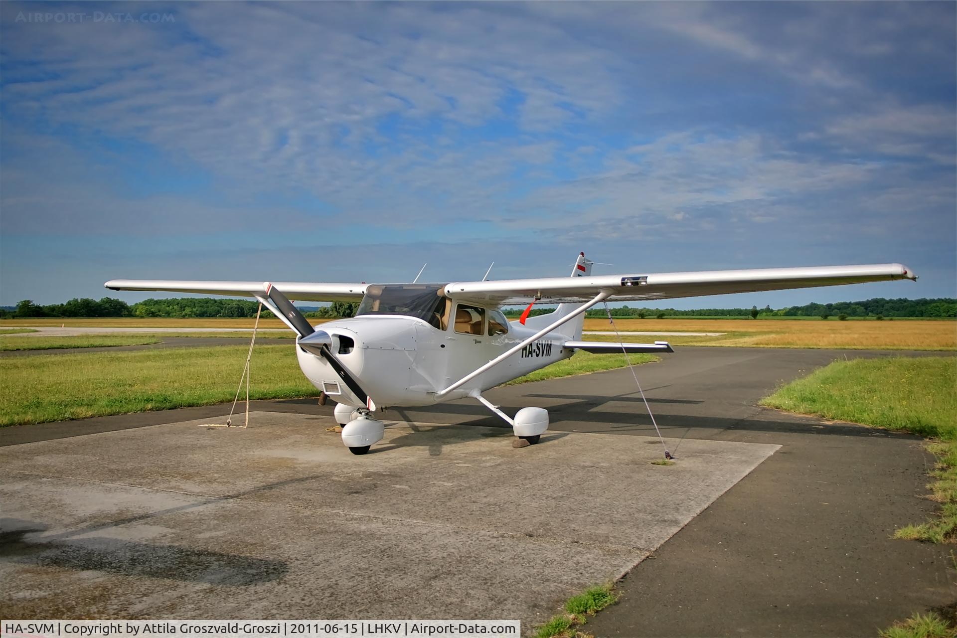 HA-SVM, 2005 Cessna 172S C/N 172S10075, LHKV - Kaposújlak Airport, Hungary