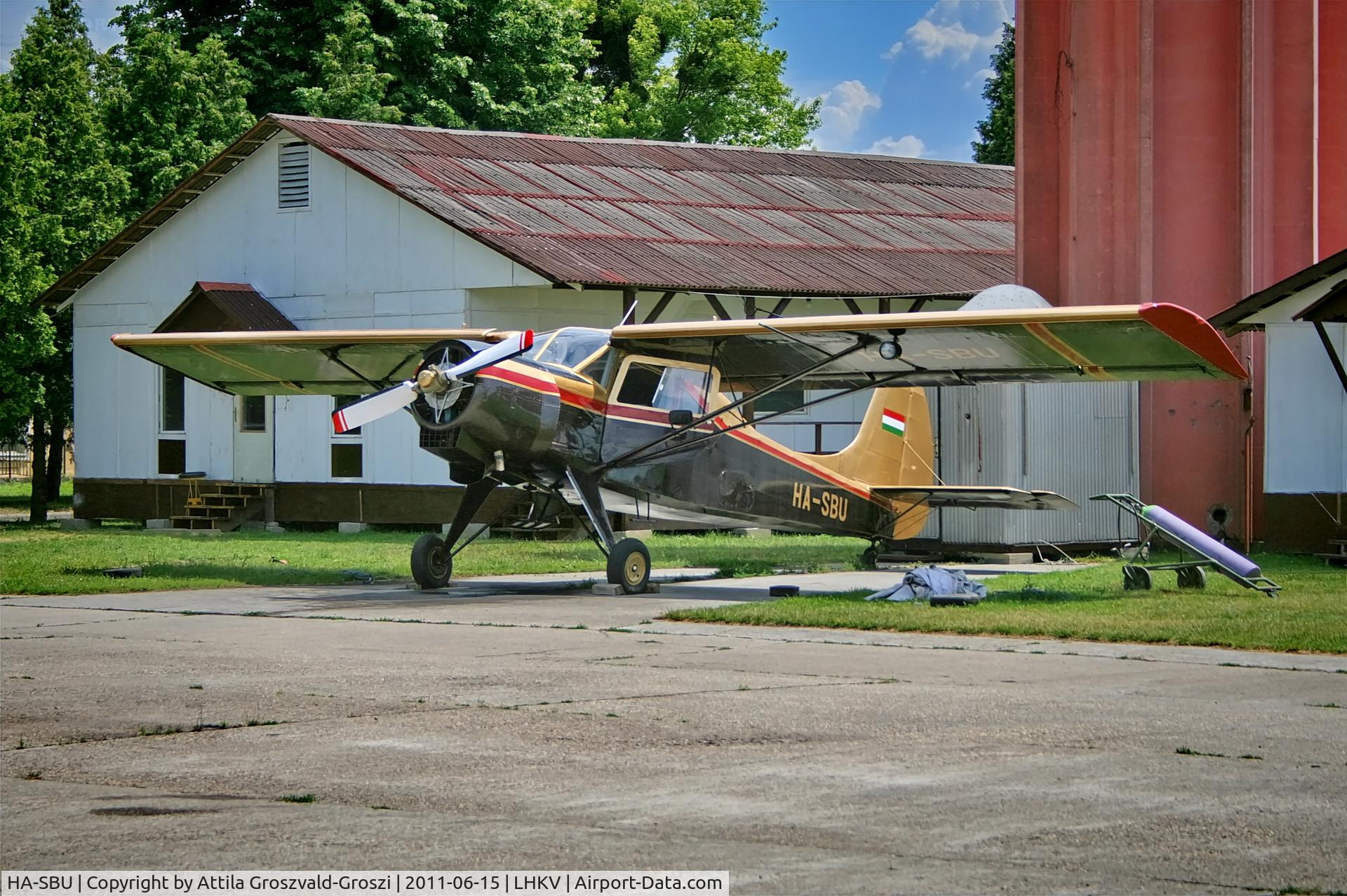 HA-SBU, 1969 PZL-Okecie PZL-101A Gawron C/N 119257, LHKV - Kaposújlak Airport, Hungary