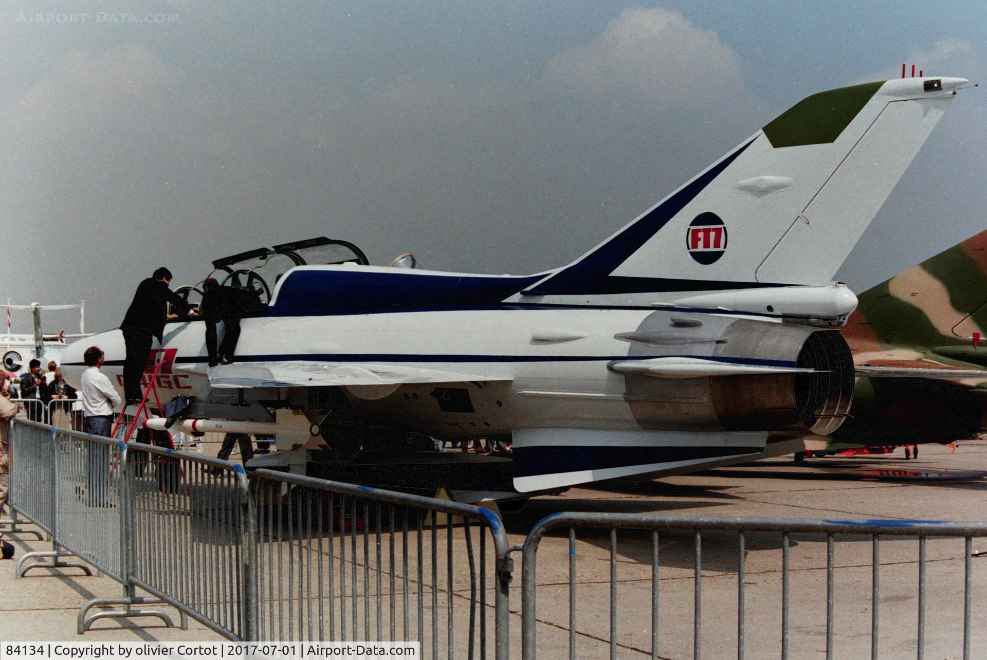 84134, Chengdu Jian FT-7 C/N 84134, Paris air show 1987