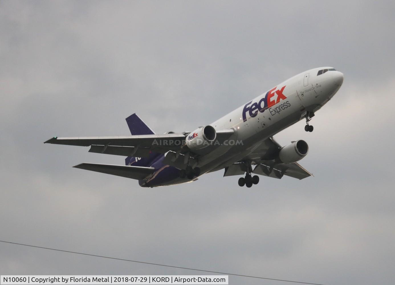 N10060, 1979 McDonnell Douglas MD-10-10F C/N 46970, Fed Ex
