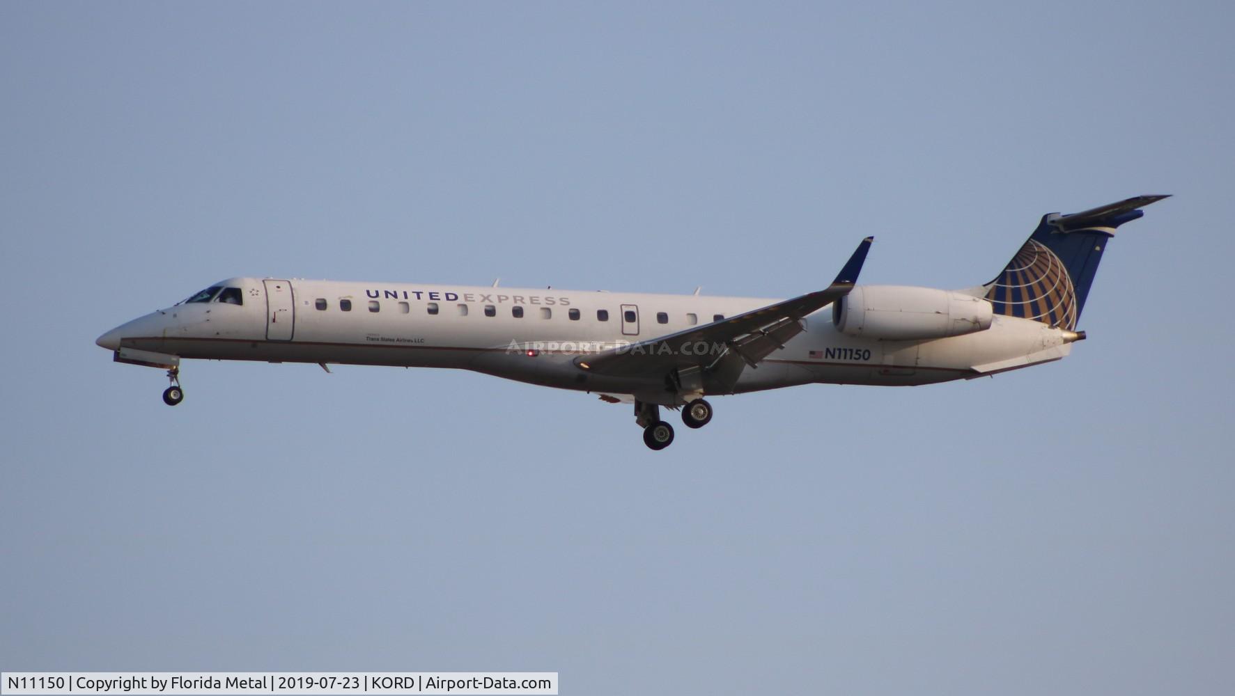 N11150, 2003 Embraer ERJ-145XR (EMB-145XR) C/N 145756, United Express ERJ-145XR