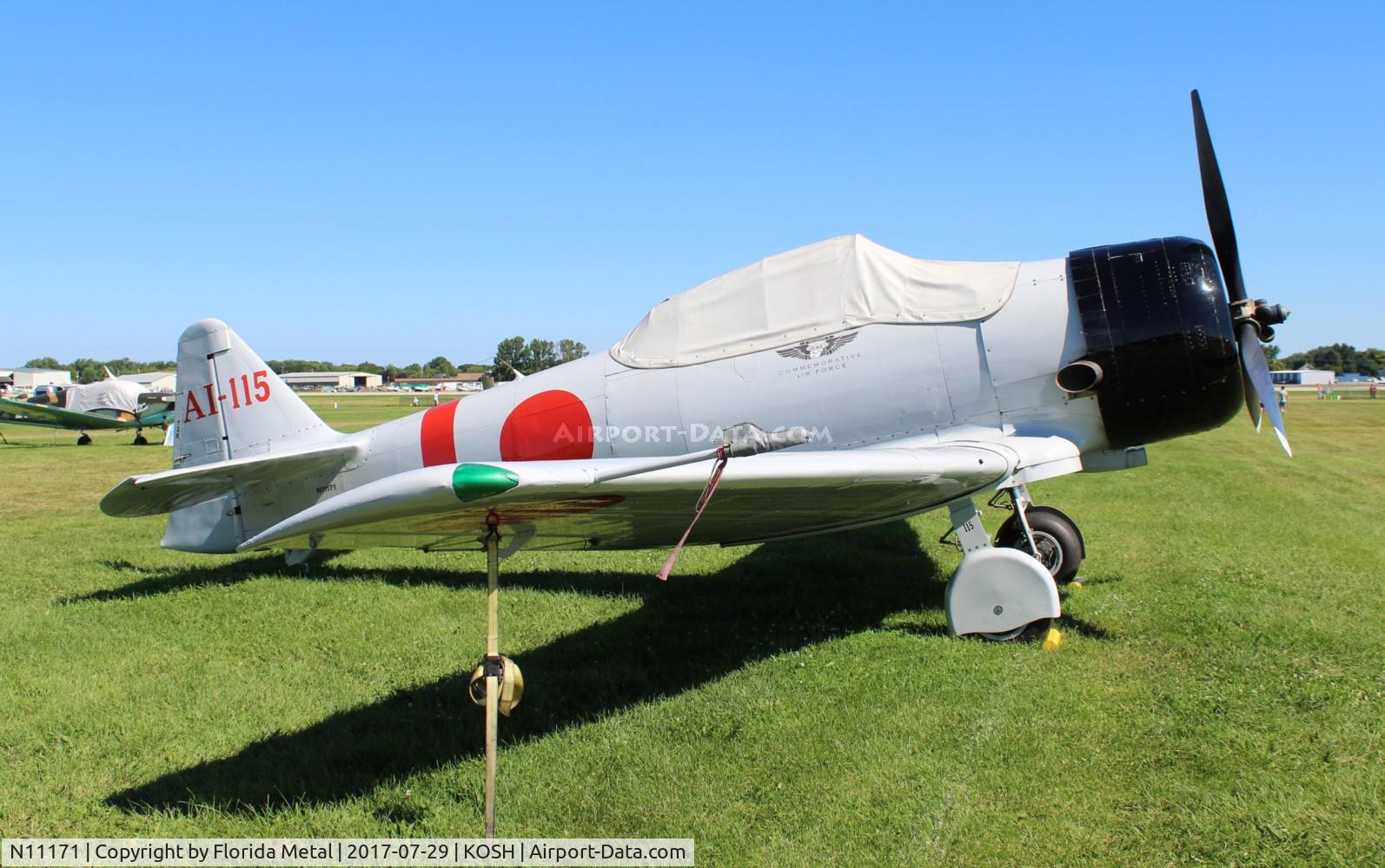 N11171, 1942 North American AT-6B Texan C/N 84-7800, Tora Tora Tora