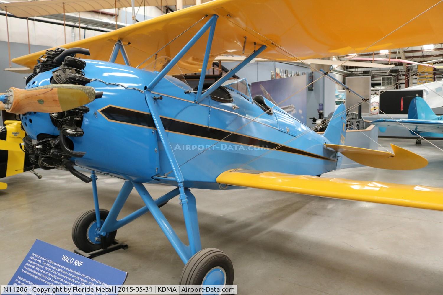 N11206, Waco RNF C/N 3392, Waco RNF
