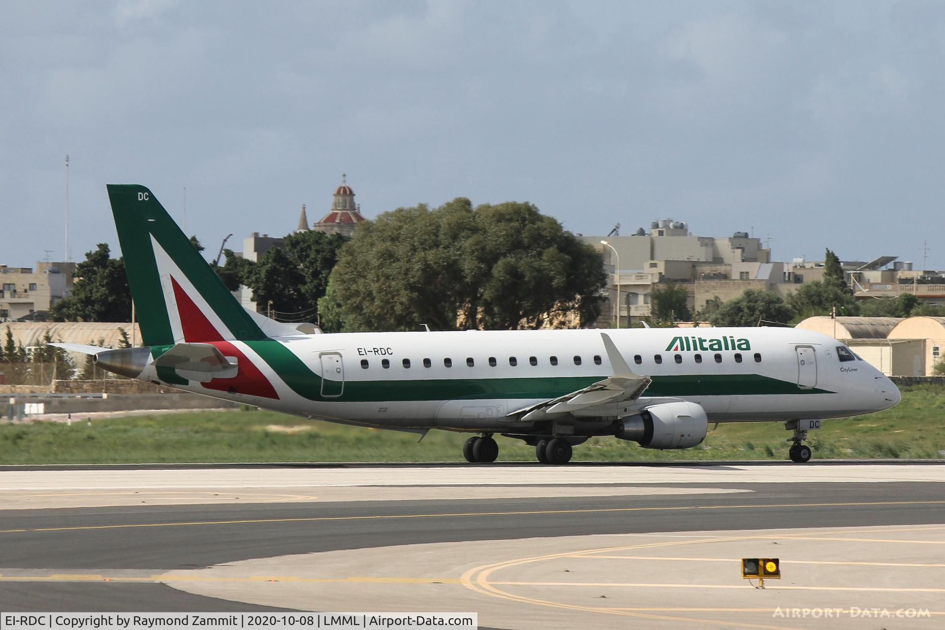 EI-RDC, 2012 Embraer 175STD (ERJ-170-200STD) C/N 17000333, Embraer 175STD EI-RDC Alitalia