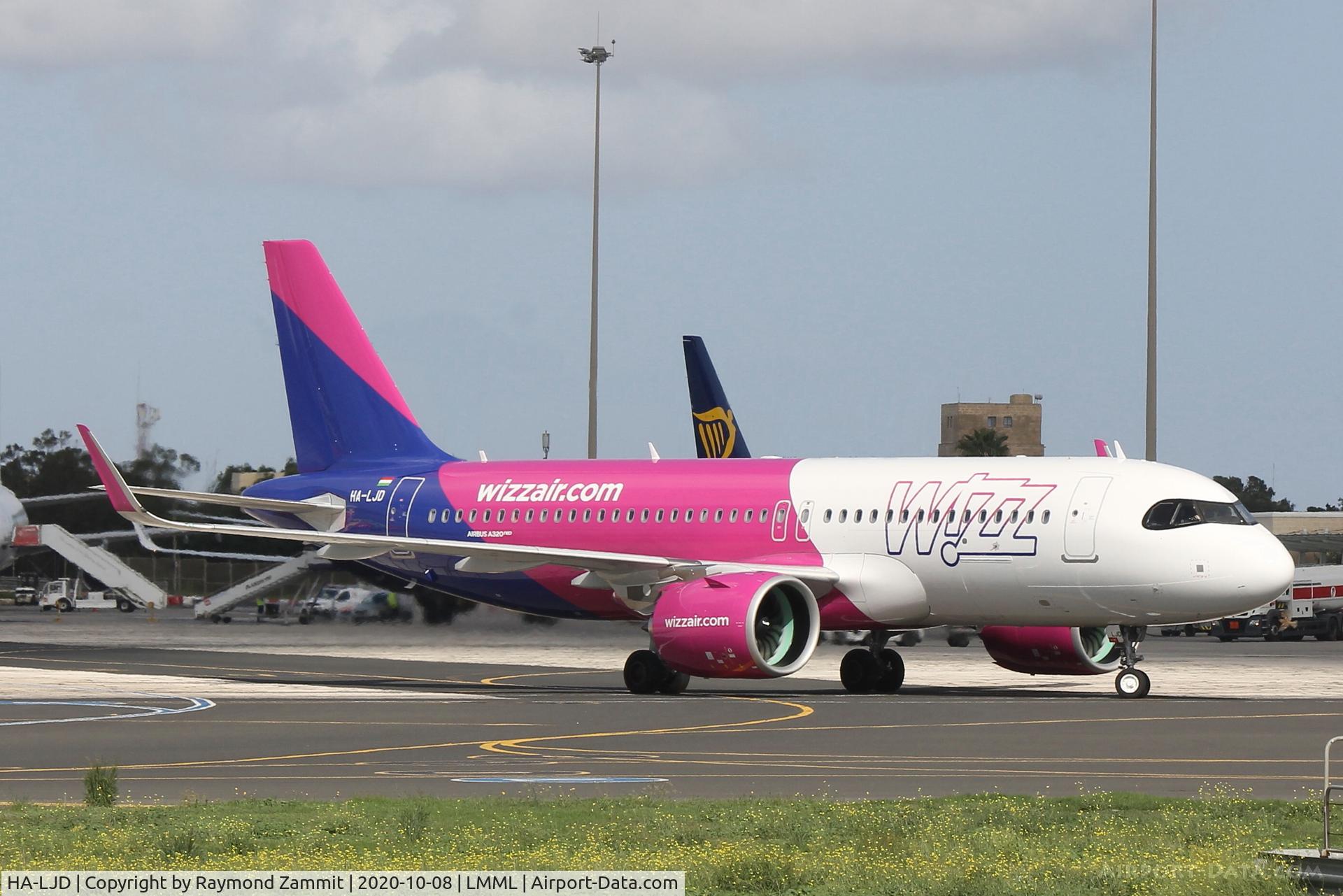 HA-LJD, 2020 Airbus A320-271N C/N 10129, A320Neo HA-LJD WizzAir