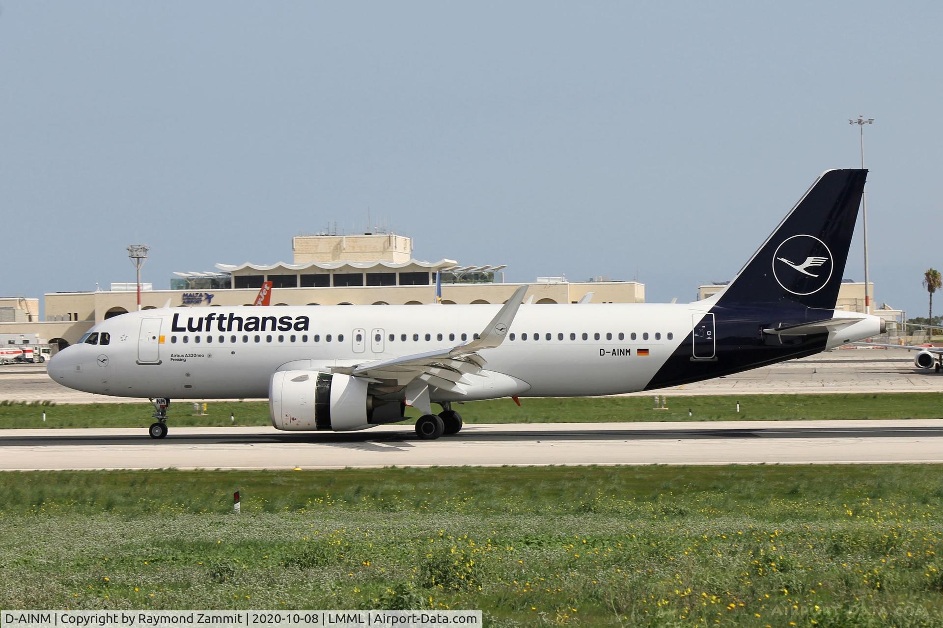 D-AINM, 2018 Airbus A320-271NEO C/N 8456, A320Neo D-AINM Lufthansa