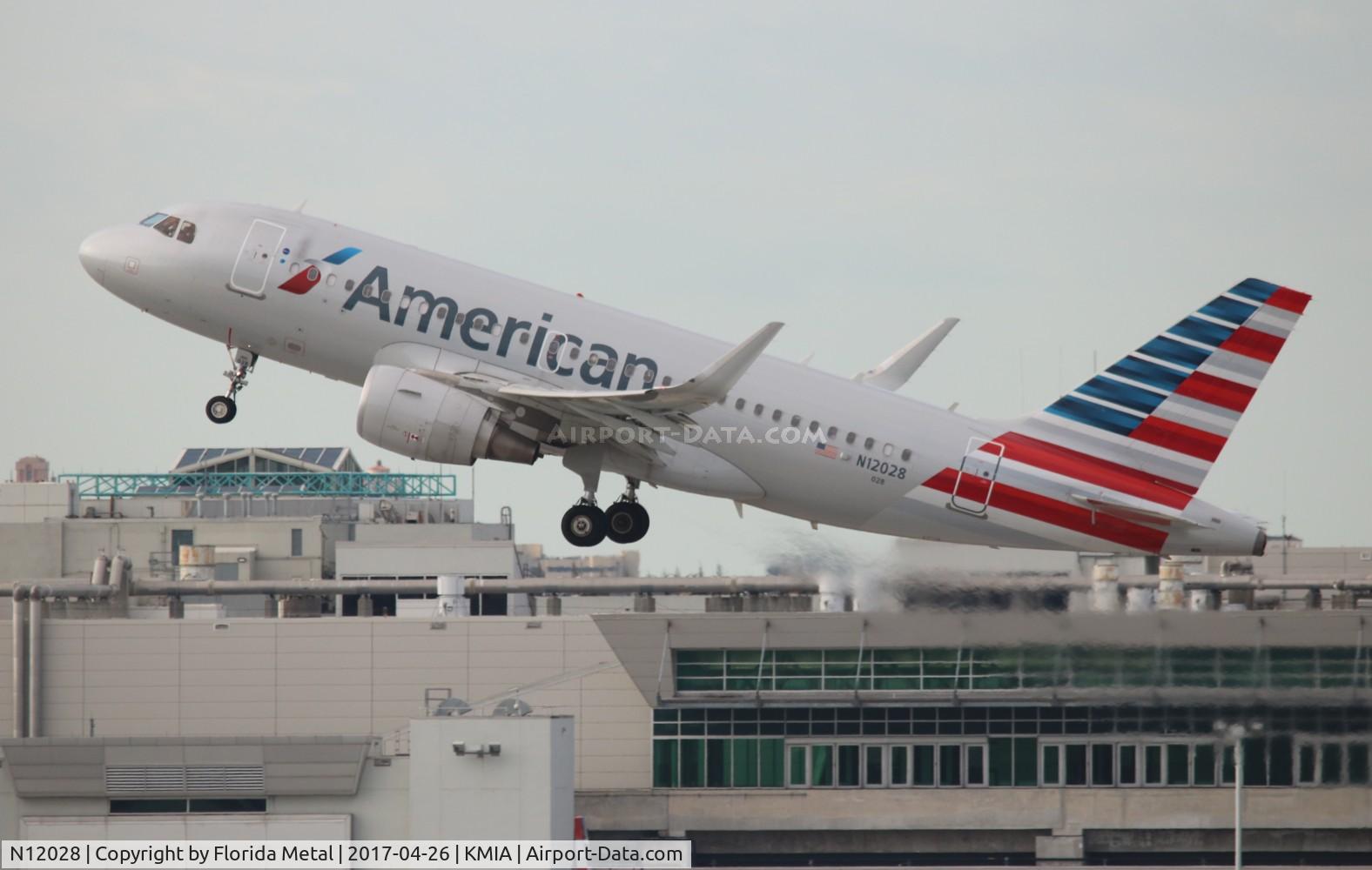 N12028, 2015 Airbus A319-115 C/N 6456, American