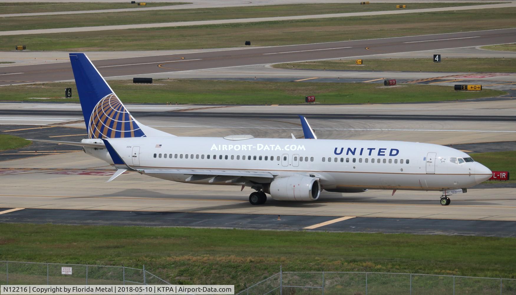 N12216, 1998 Boeing 737-824 C/N 28776, United 737-824