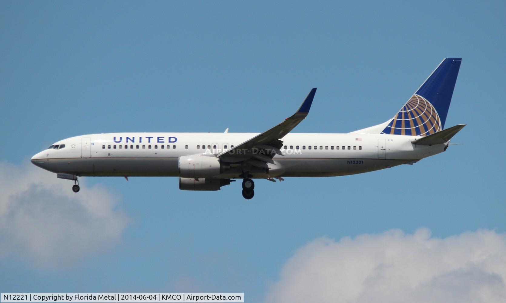 N12221, 1998 Boeing 737-824 C/N 28930, United 737-824