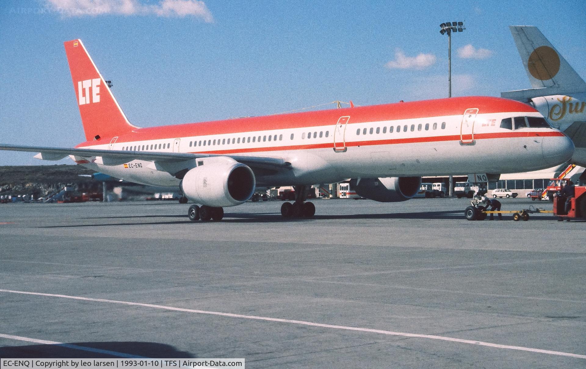 EC-ENQ, 1986 Boeing 757-2G5 C/N 23651, Tenerife South 10.1.1993