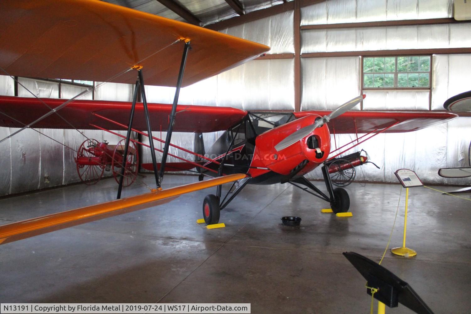 N13191, 1933 Fairchild 24 C8 C/N 2009, Fairchild 24