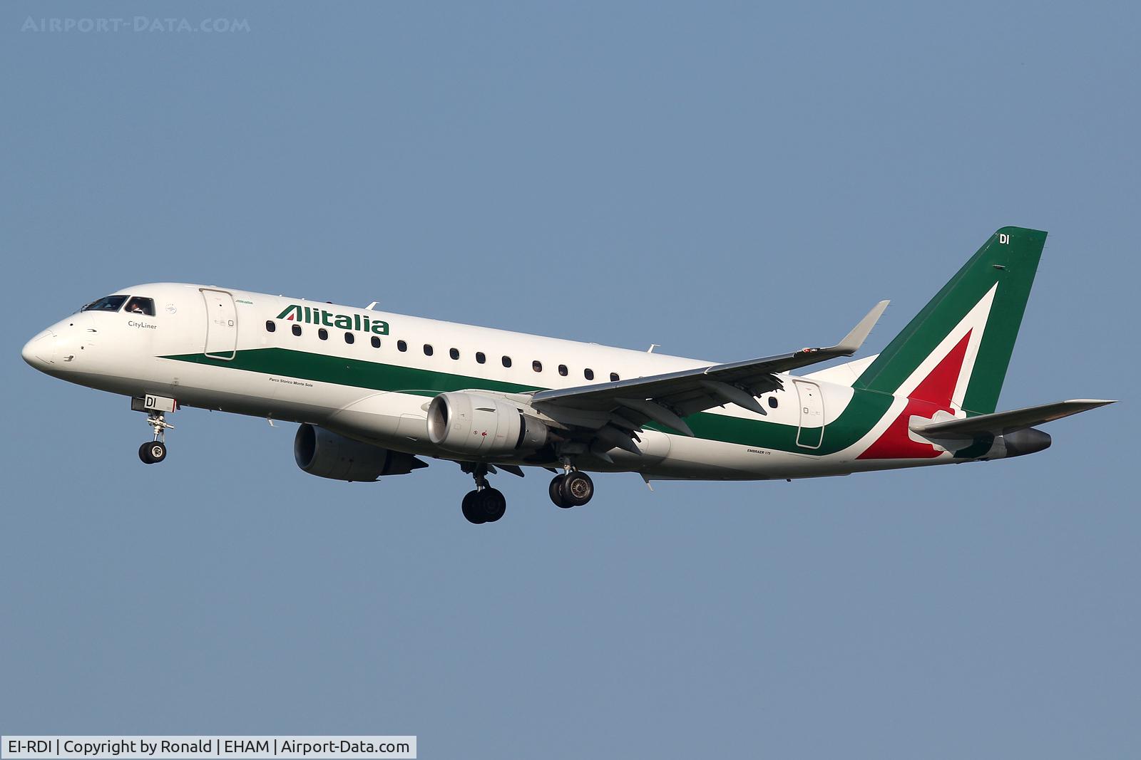 EI-RDI, 2012 Embraer 175LR (ERJ-170-200LR) C/N 17000340, taken at ehmz