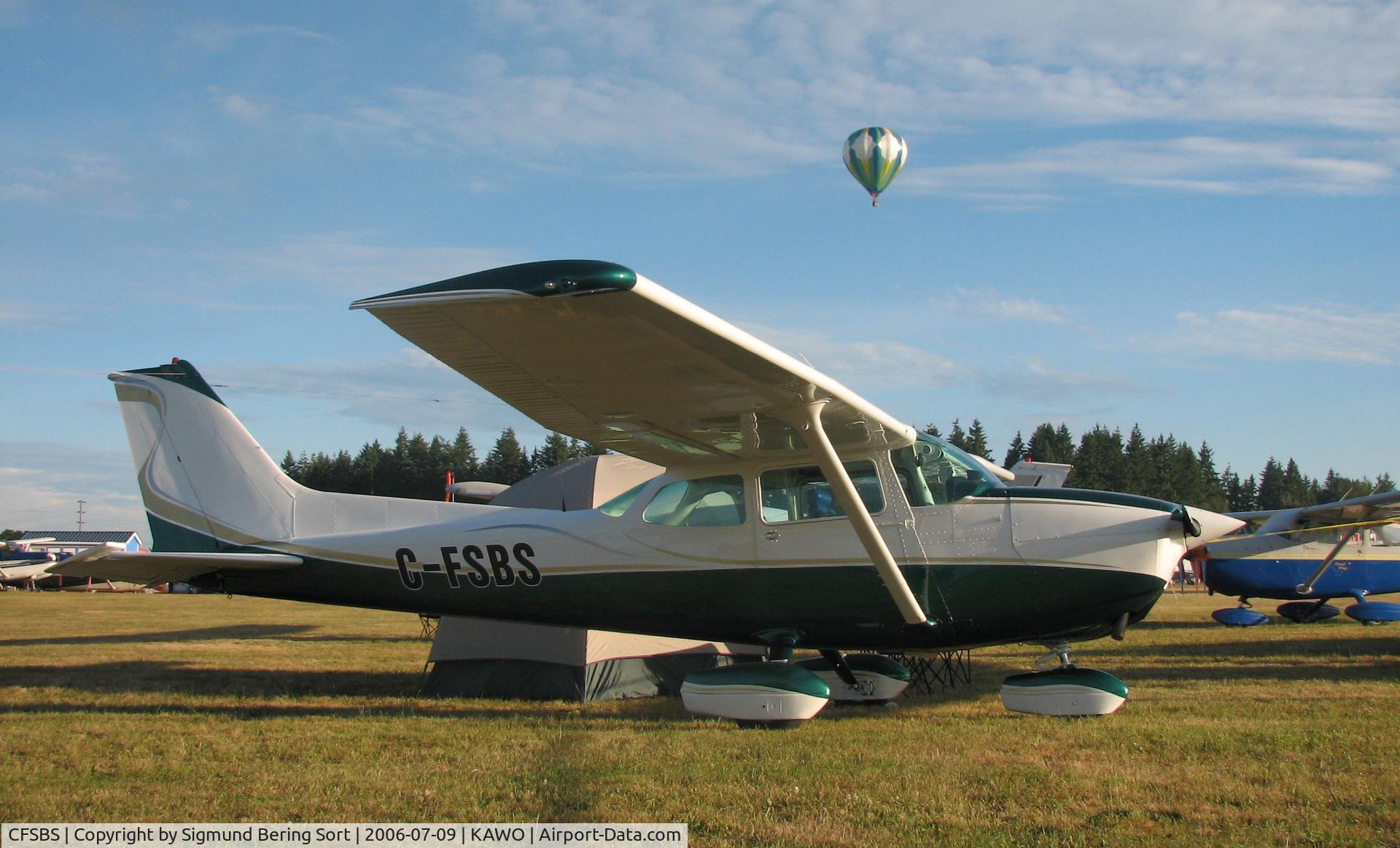 CFSBS, 1976 Cessna 172N C/N 17268010, EAA Fly-in at Arlington, Washington.