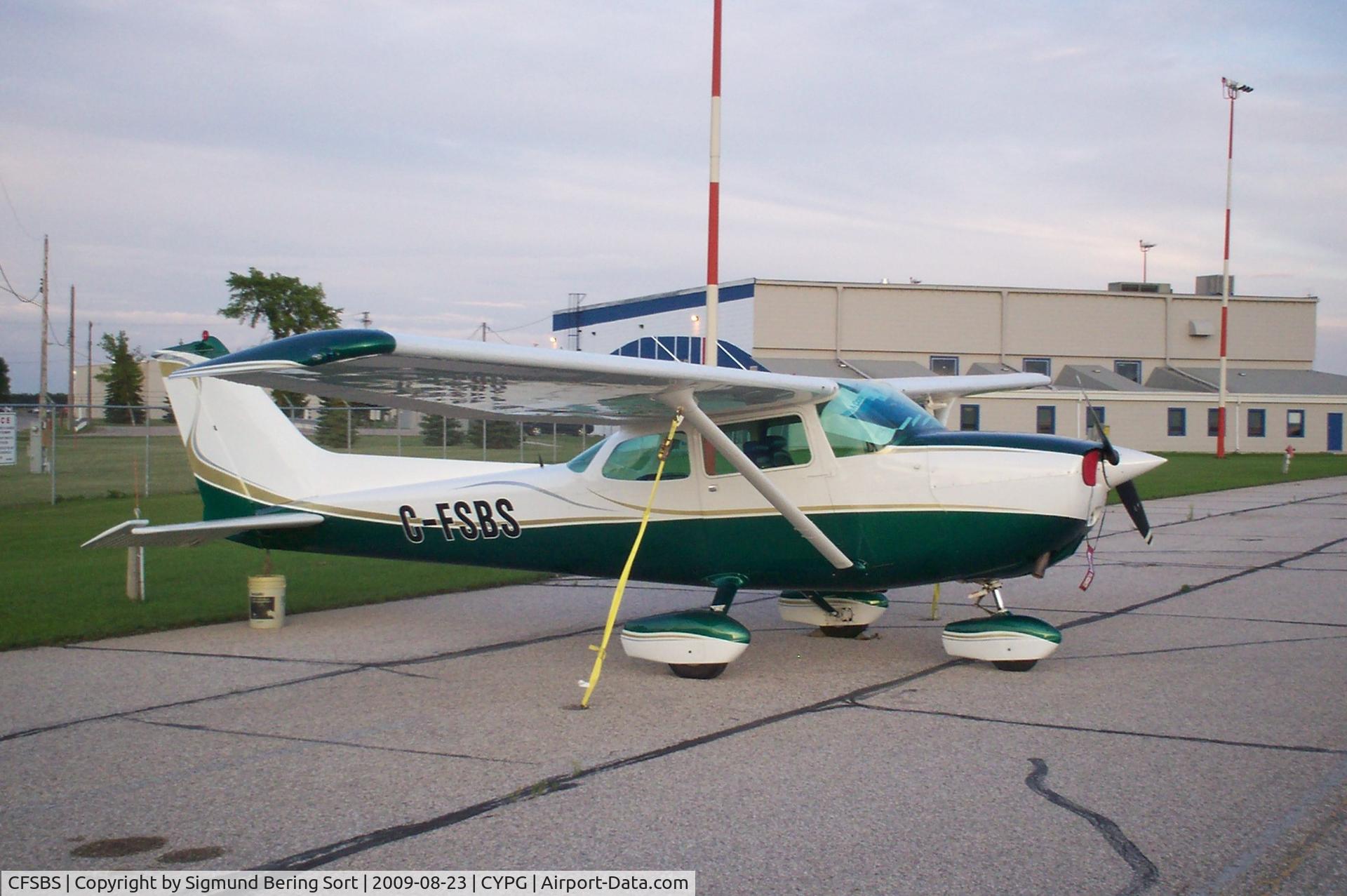 CFSBS, 1976 Cessna 172N C/N 17268010, Training RCAF pilots at Portage La Prairie, Manitoba.