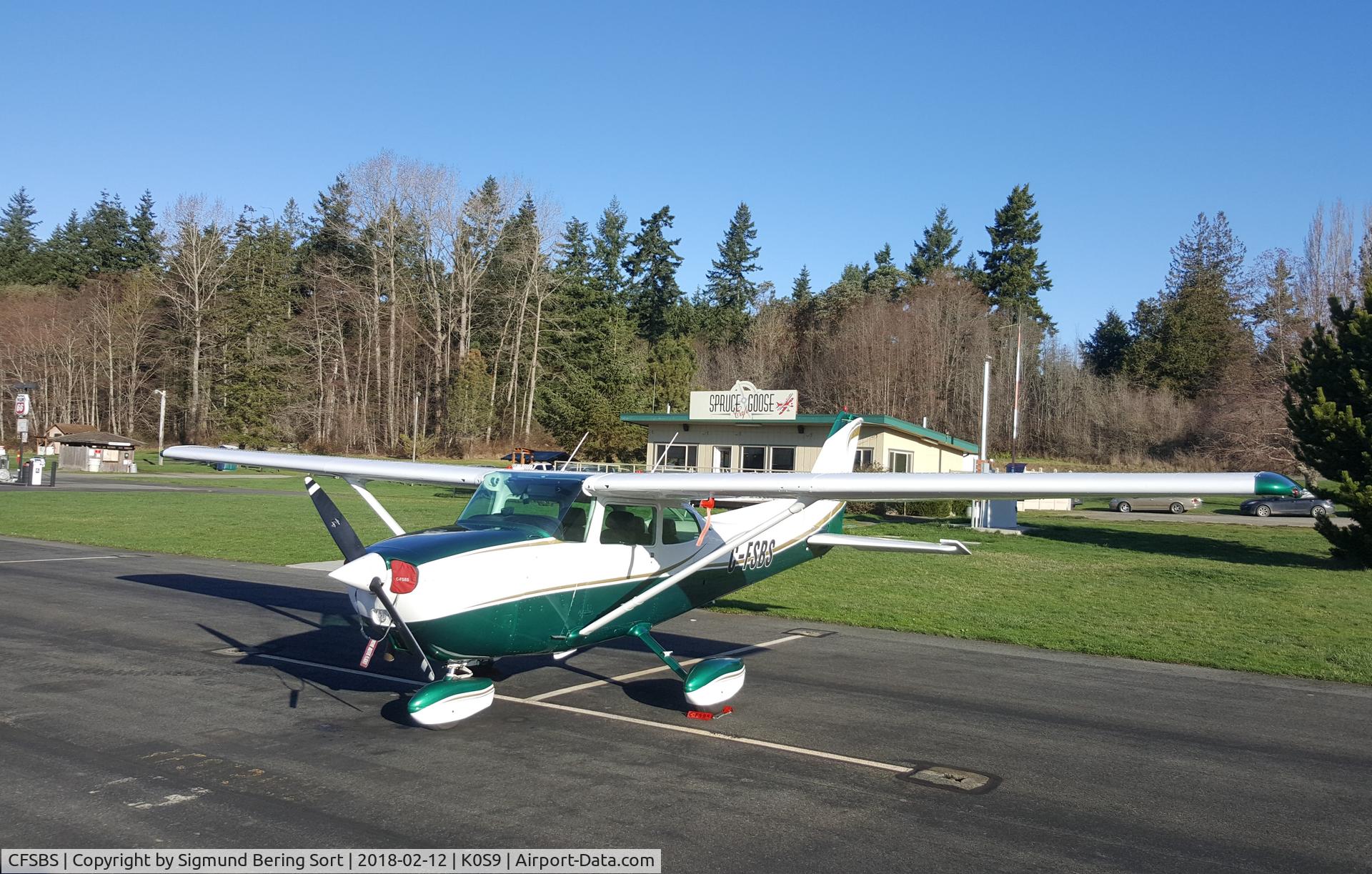 CFSBS, 1976 Cessna 172N C/N 17268010, Jefferson County International Airport, Port Townsend, Washington State.