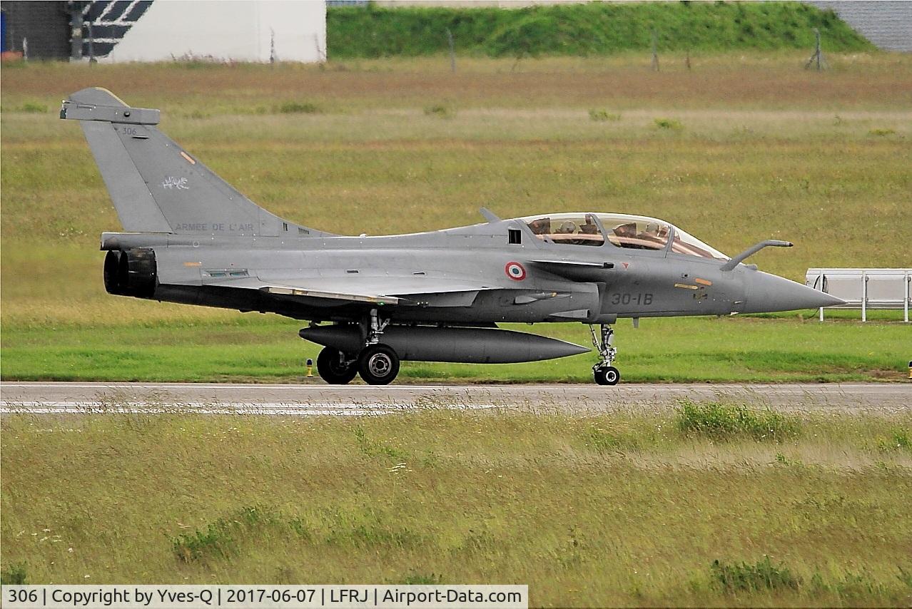 306, Dassault Rafale B C/N 306, Dassault Rafale B, Taxiing to flight line, Landivisiau Naval Air Base (LFRJ) Tiger Meet 2017