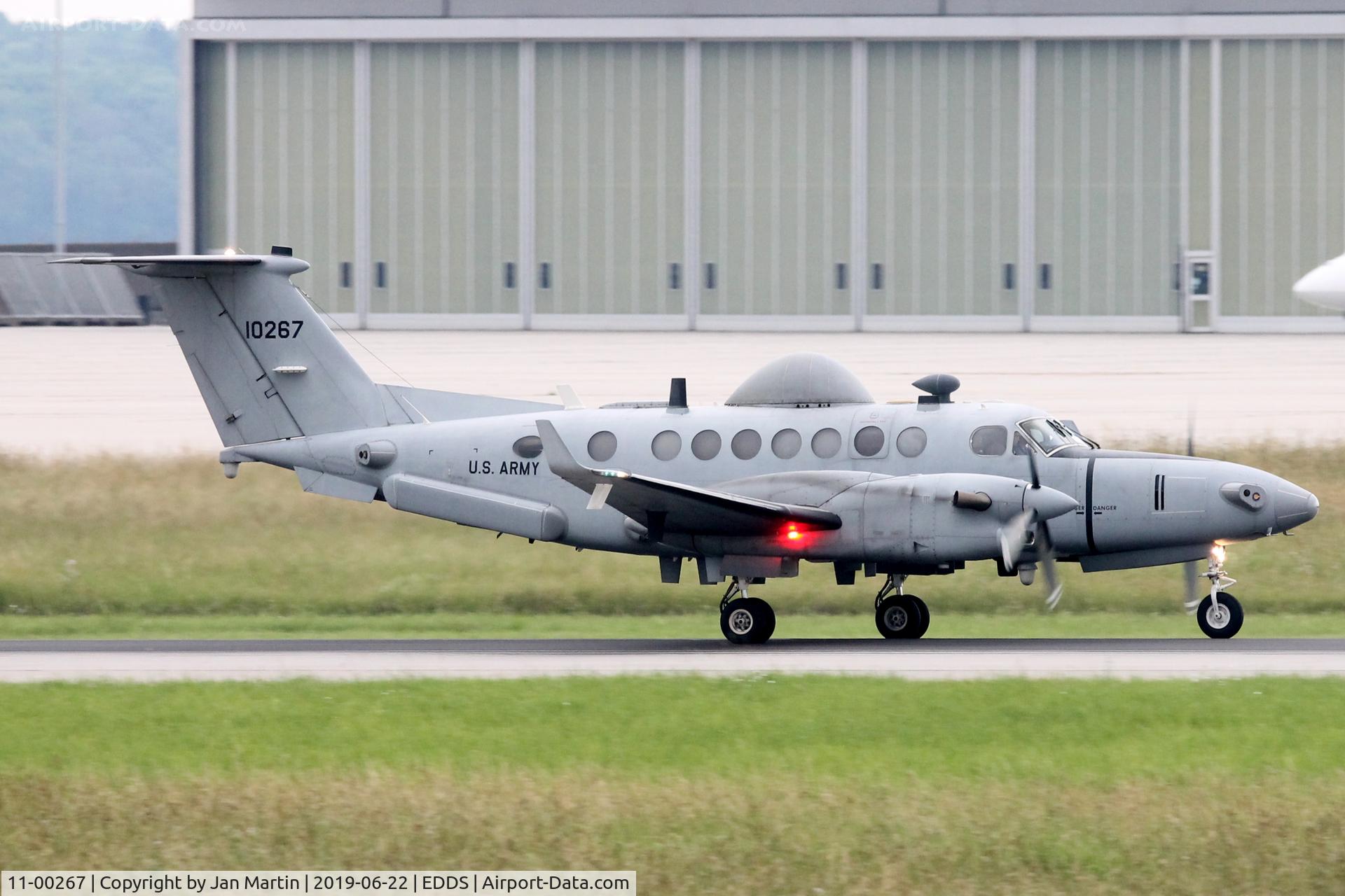 11-00267, 2011 Hawker Beechcraft MC-12S Emarss-S (350ER) C/N FL-736, Departure