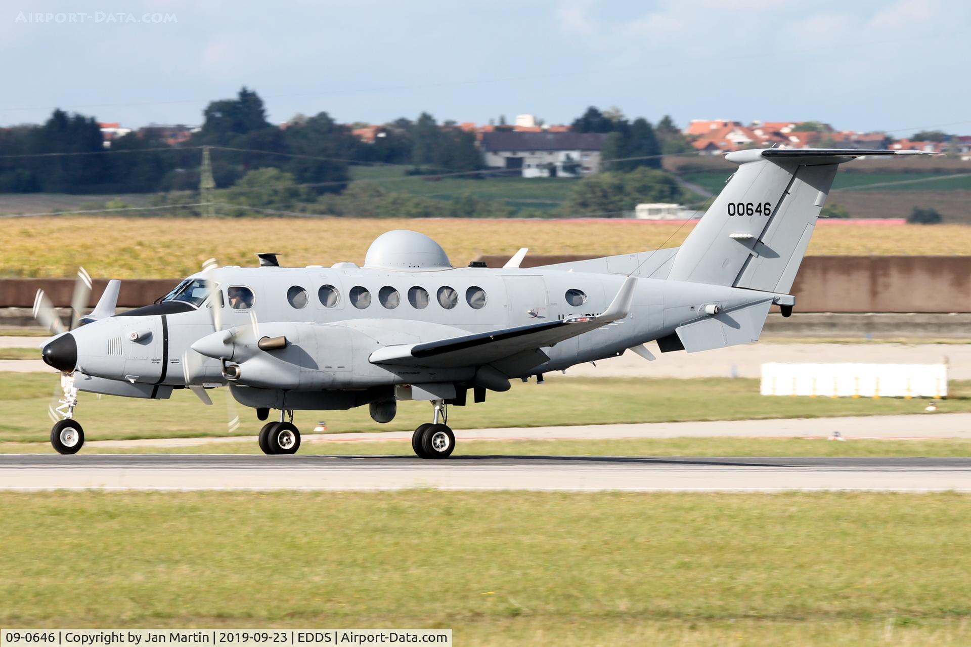 09-0646, 2010 Raytheon Beech MC-12W Liberty C/N FL-646, Arrival