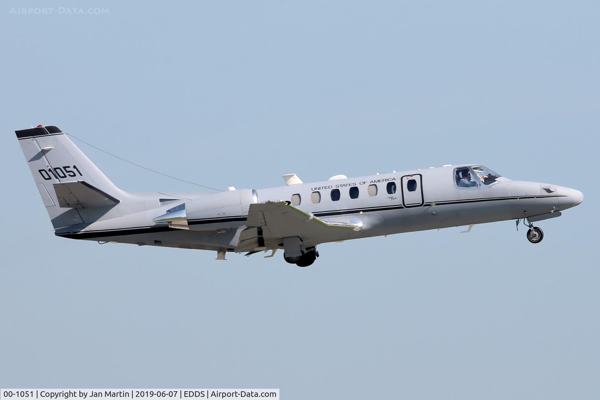 00-1051, 2000 Cessna UC-35B Citation Encore C/N 560-D565, TDY at Stuttgart