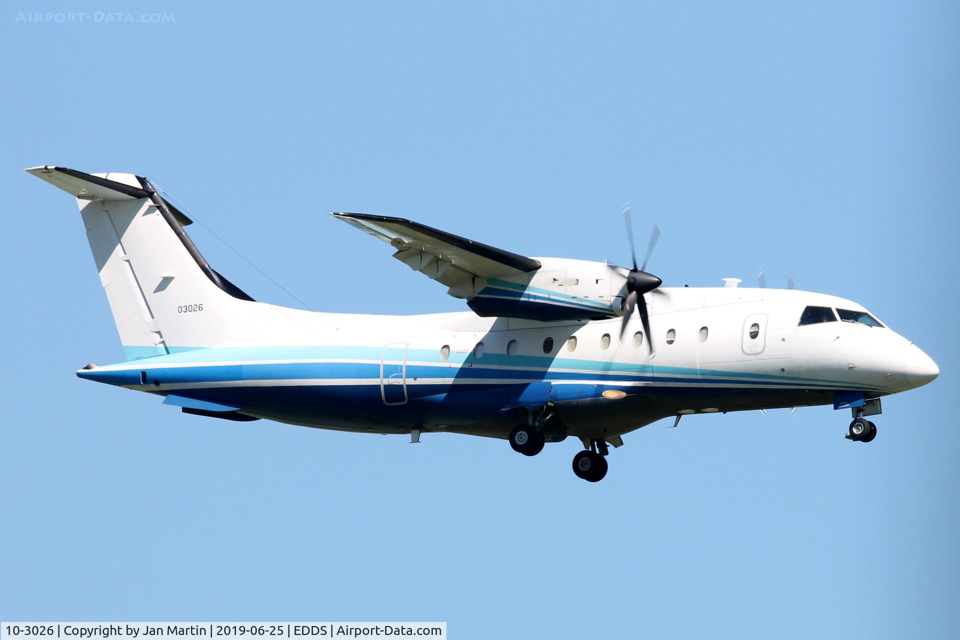 10-3026, Dornier C-146A Wolfhound C/N 3026, Landing
