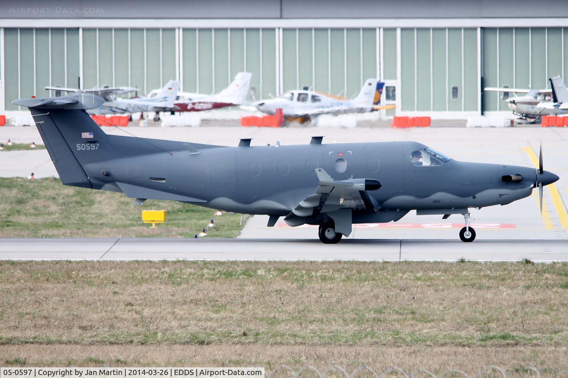 05-0597, 2004 Pilatus U-28A C/N 597, Arrived