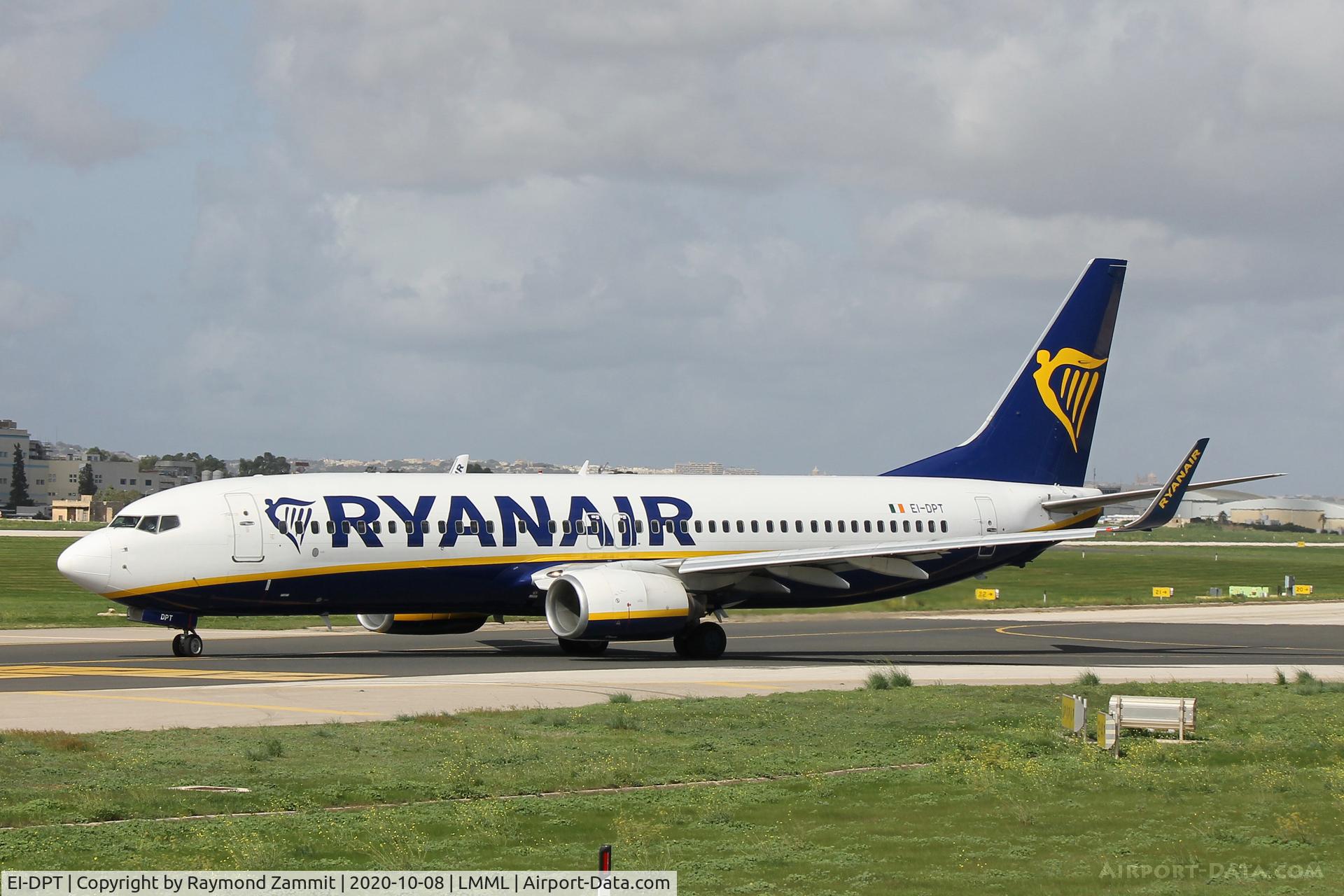 EI-DPT, 2007 Boeing 737-8AS C/N 35550, B737-800 EI-DPT Ryanair