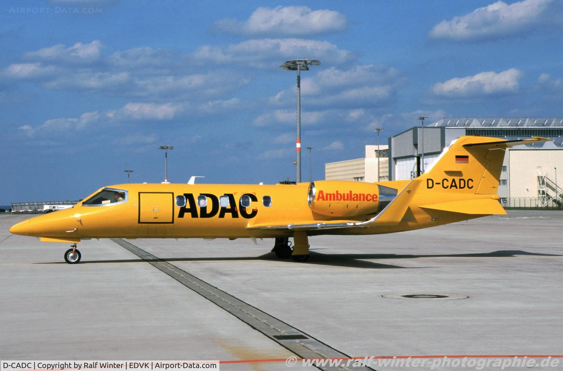D-CADC, 1991 Learjet 31A C/N 31-049, Learjet 31 - ADAC Luftrettung - 31-049 - D-CADC -2004 - KSF