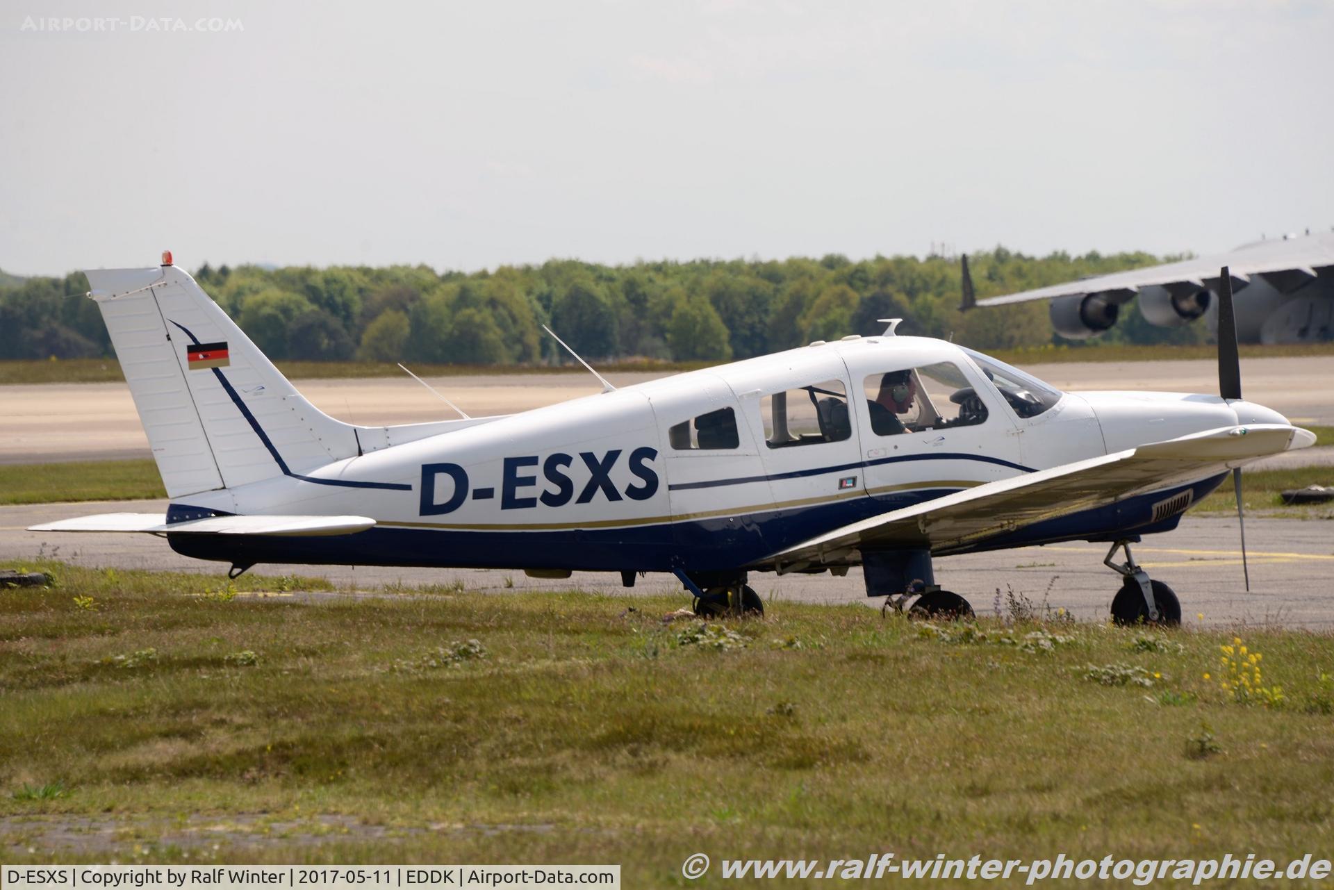 D-ESXS, 1979 Piper PA-28-181 Cherokee Archer II C/N 28-7990151, Piper PA-28-181 Cherokee Archer 2 - Private - 28-7990151 - D-ESXS - 11.05.2017 - CGN