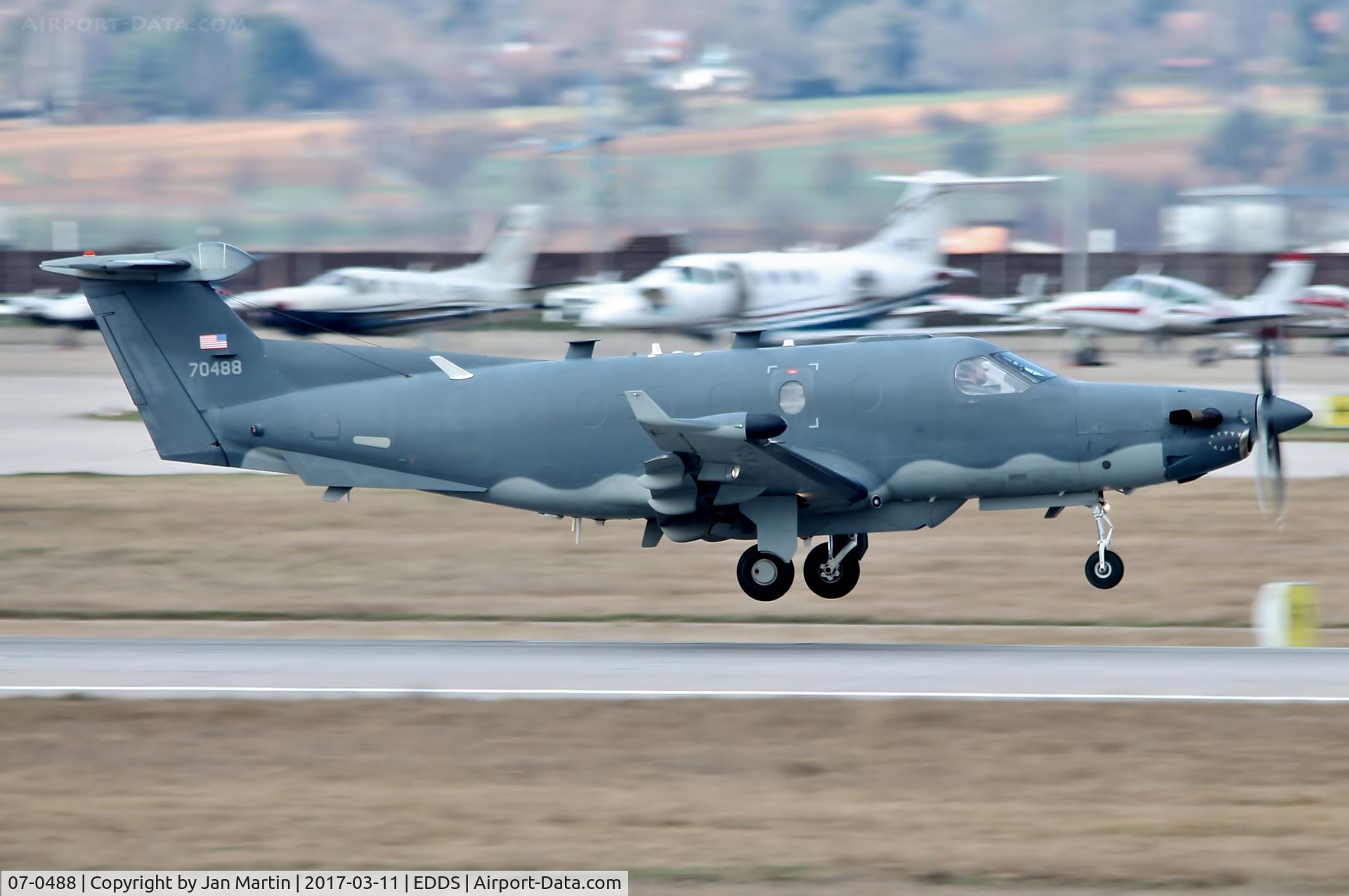 07-0488, 2003 Pilatus U-28A C/N 488, With Sharkmouth