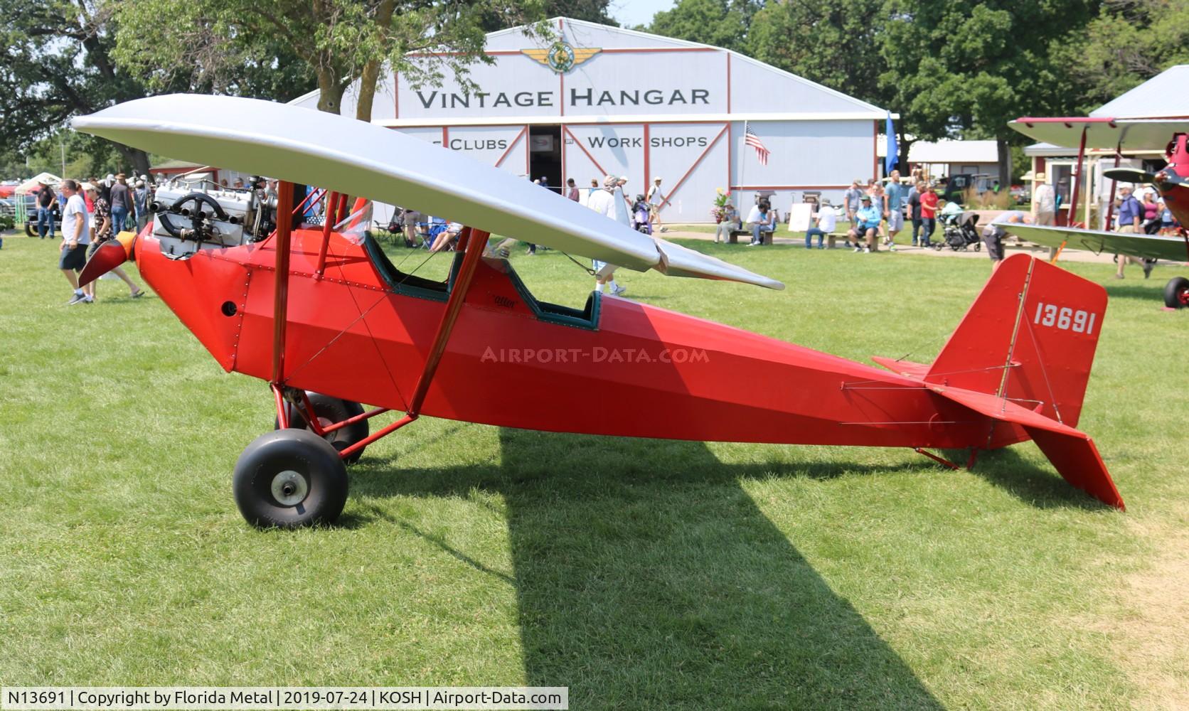 N13691, 1933 Pietenpol Air Camper C/N 1, Air Camper
