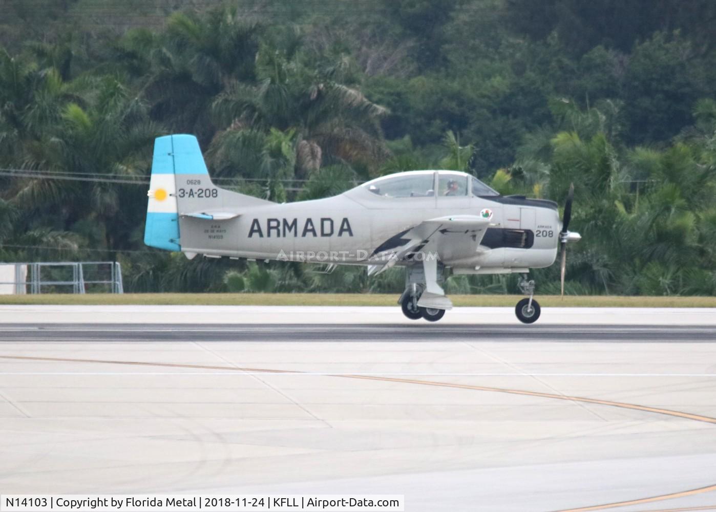 N14103, 1951 North American T-28B Trojan C/N 174-108, T-28B