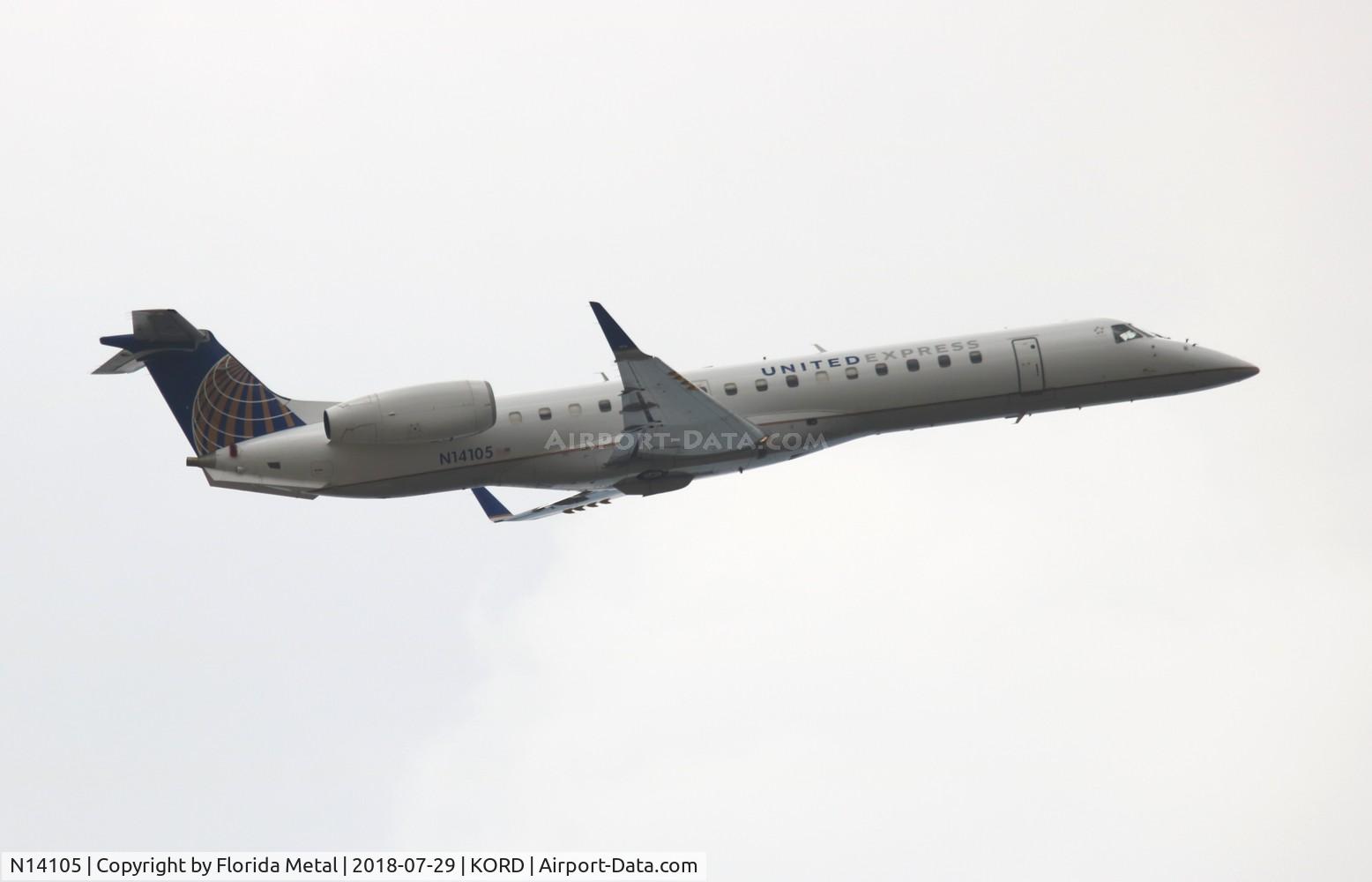 N14105, 2002 Embraer ERJ-145XR (EMB-145XR) C/N 145649, United Express ERJ-145XR
