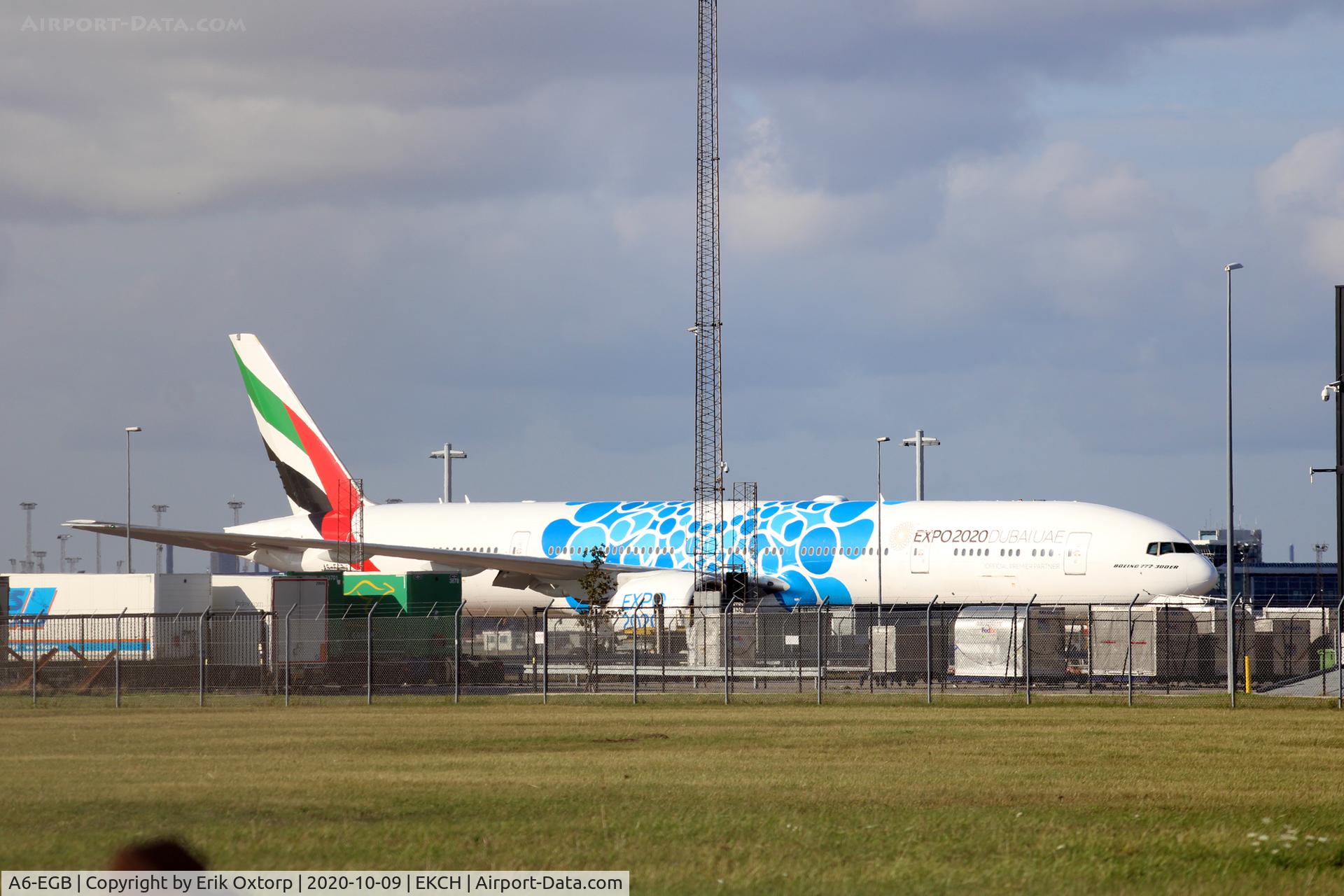 A6-EGB, 2011 Boeing 777-31H/ER C/N 38985, A6-EGB in CPH