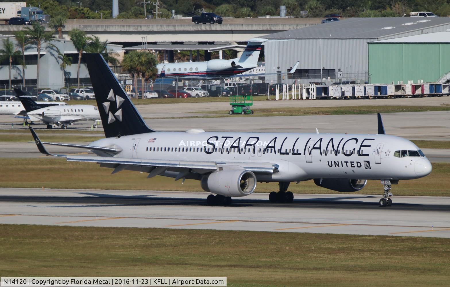 N14120, 1997 Boeing 757-224 C/N 27562, United 757-224