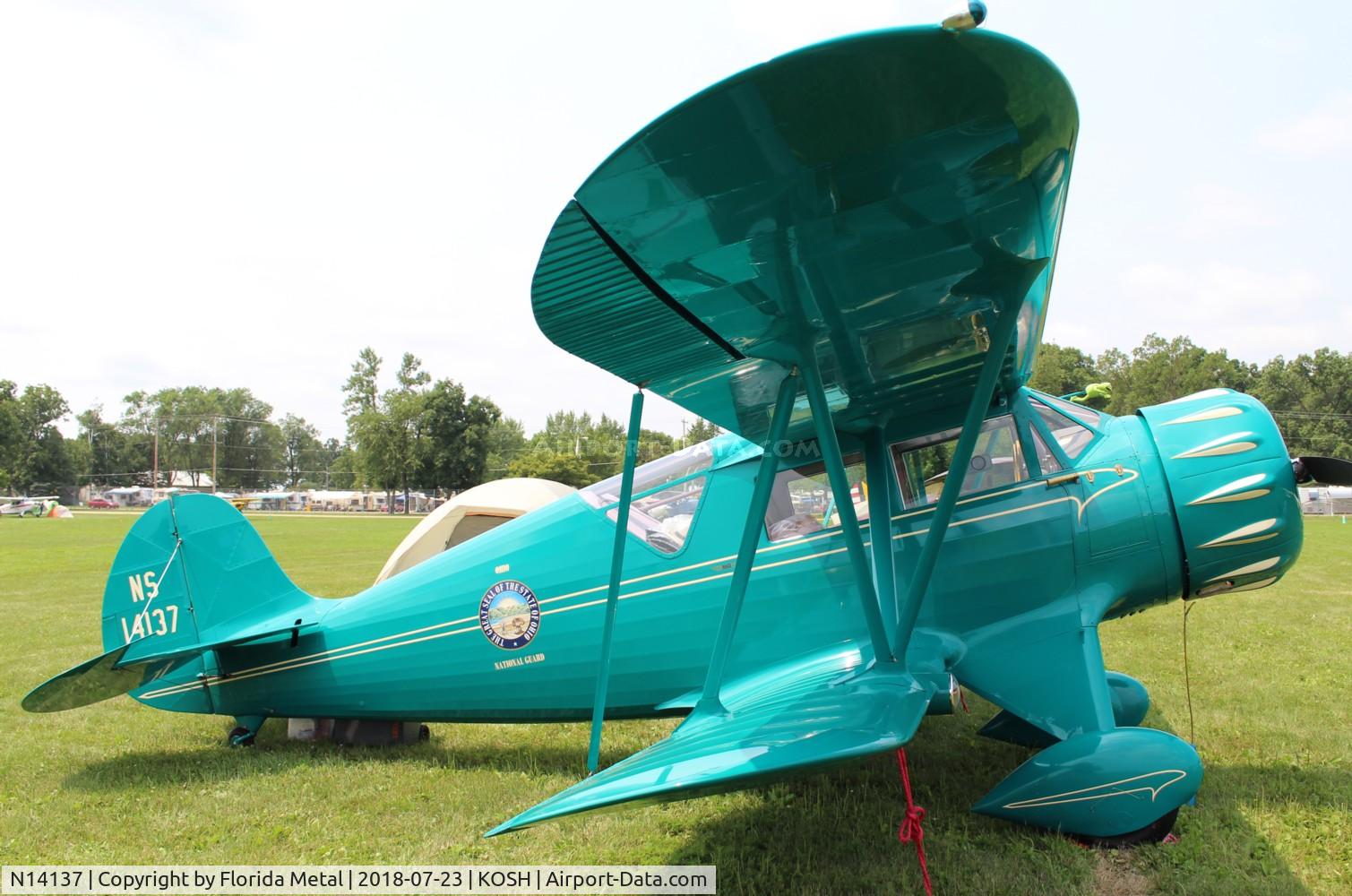 N14137, 1934 Waco YKC C/N 4223, Waco YKC