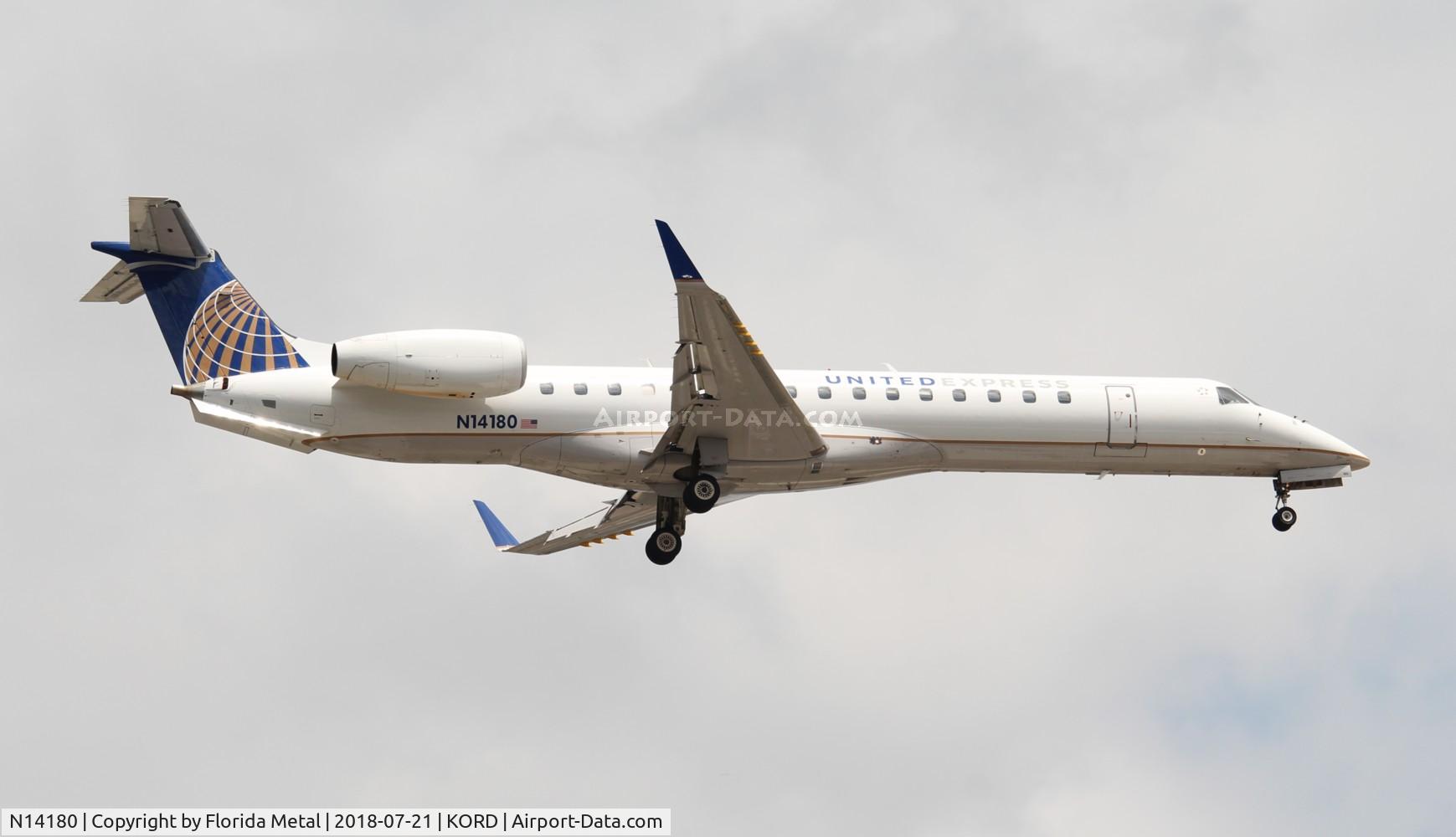 N14180, 2005 Embraer ERJ-145XR (EMB-145XR) C/N 14500900, United Express ERJ-145XR