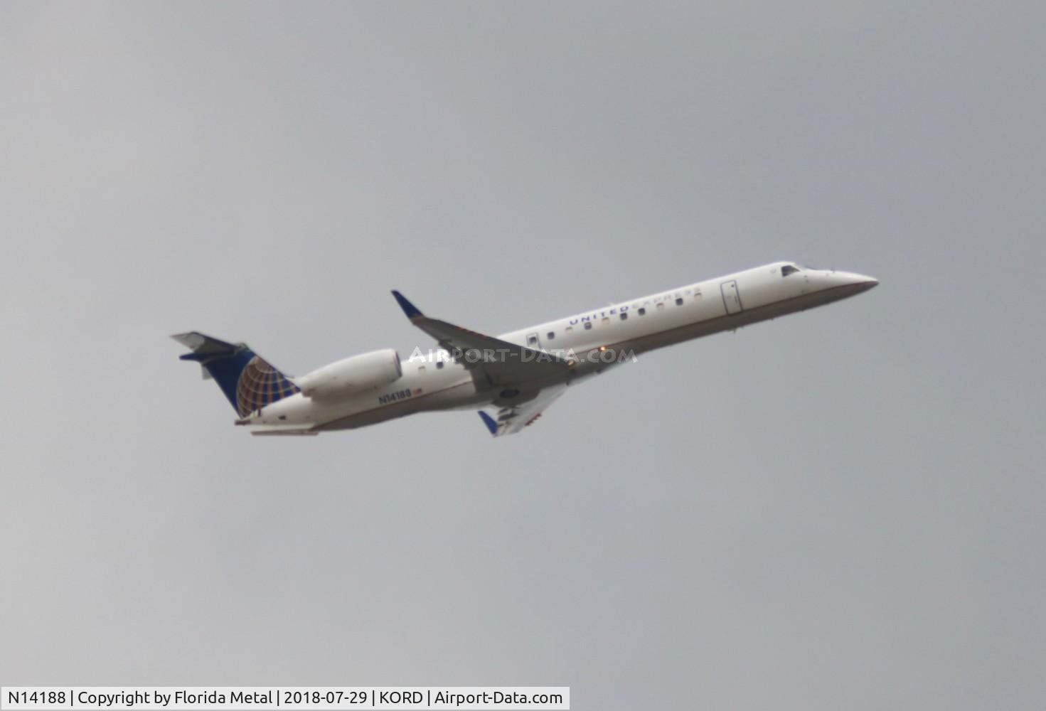 N14188, 2005 Embraer ERJ-145XR (EMB-145XR) C/N 14500929, United Express ERJ-145XR