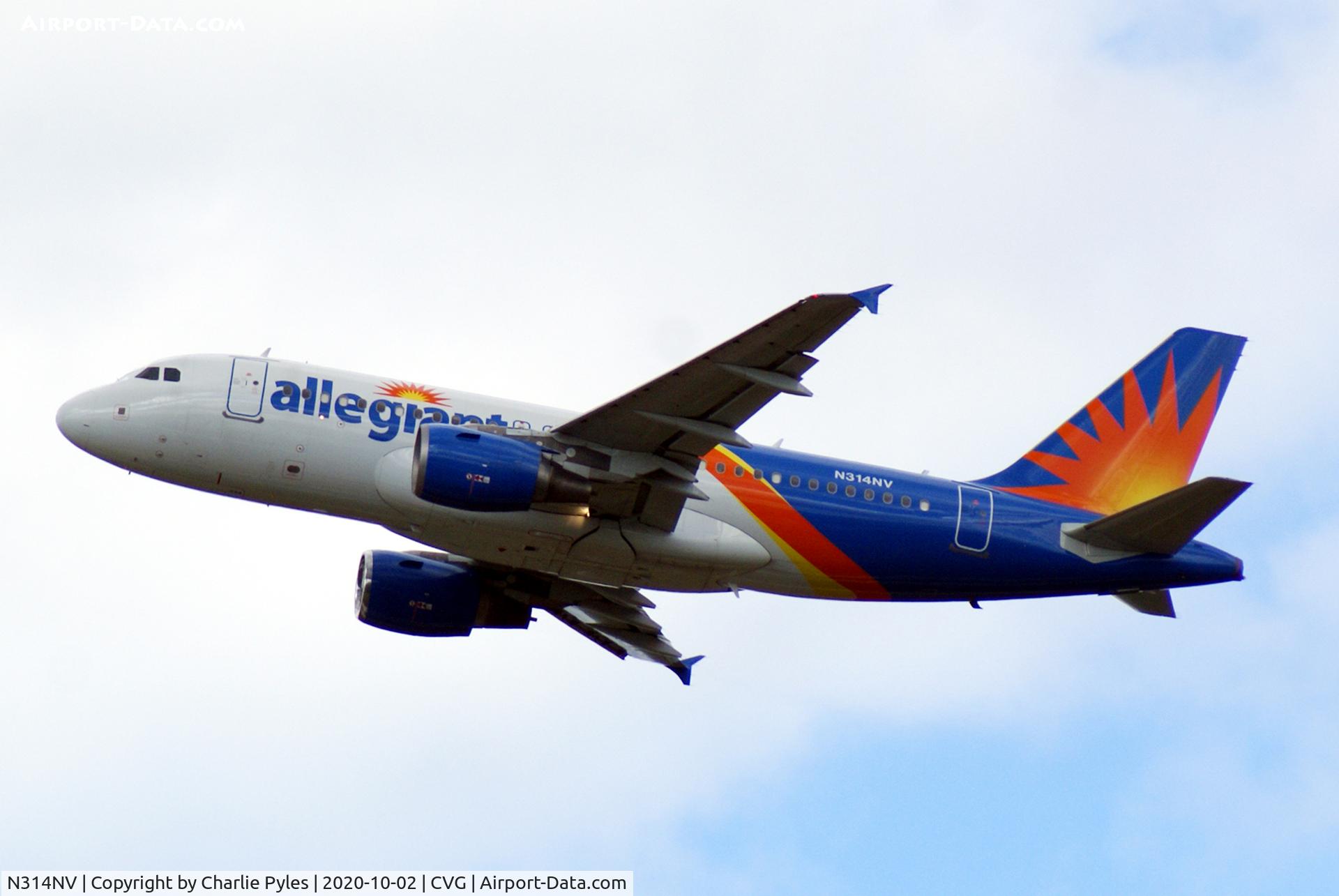 N314NV, 2004 Airbus A319-111 C/N 2360, Allegiant