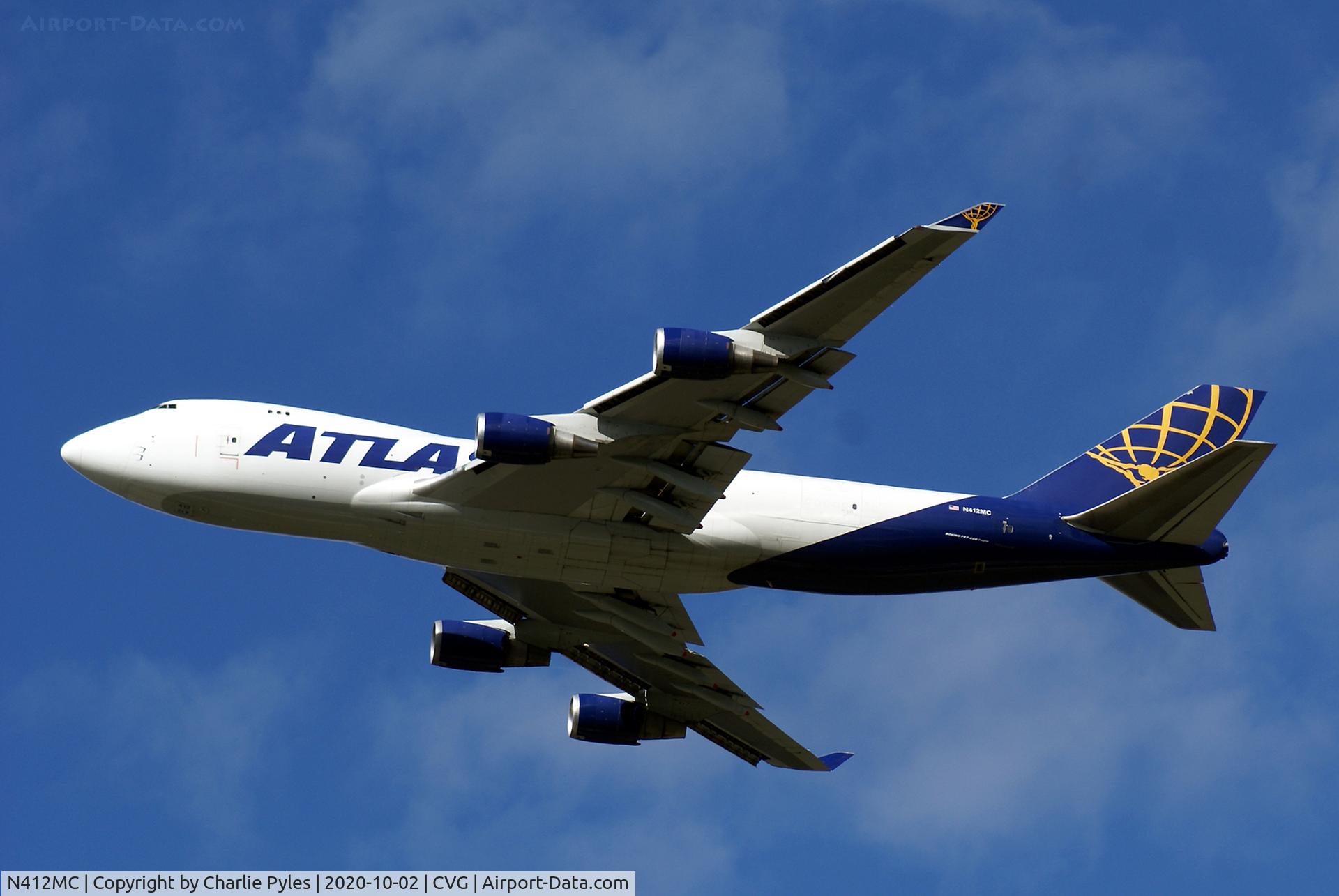 N412MC, 2000 Boeing 747-47UF C/N 30559/1244, Atlas Full Colors
