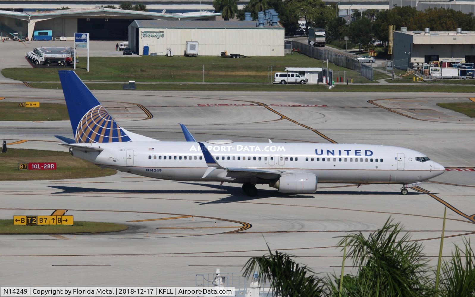 N14249, 1999 Boeing 737-824 C/N 28809, United 737-824