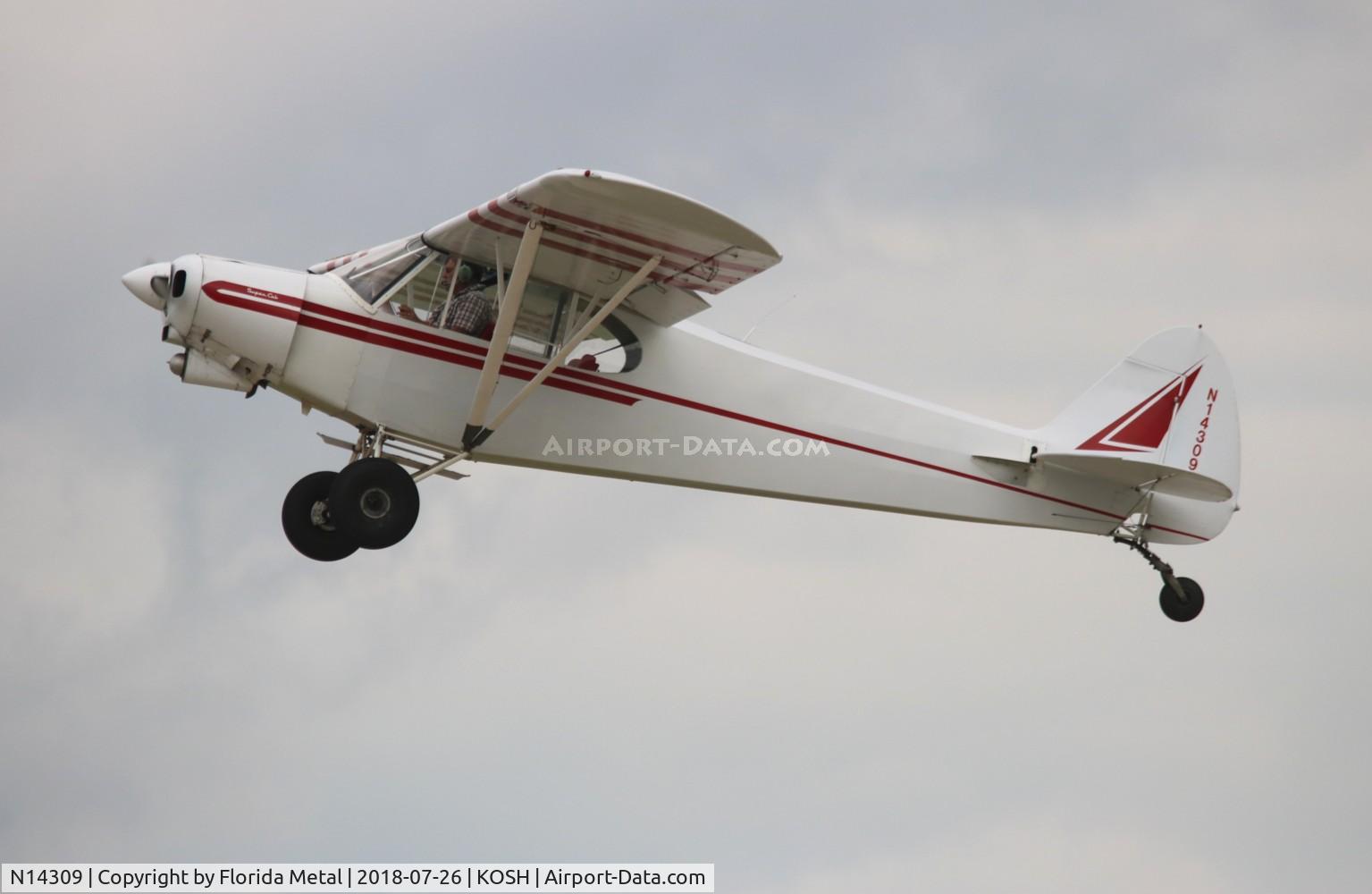 N14309, 1971 Piper PA-18-150 Super Cub C/N 18-7409073, PA-18