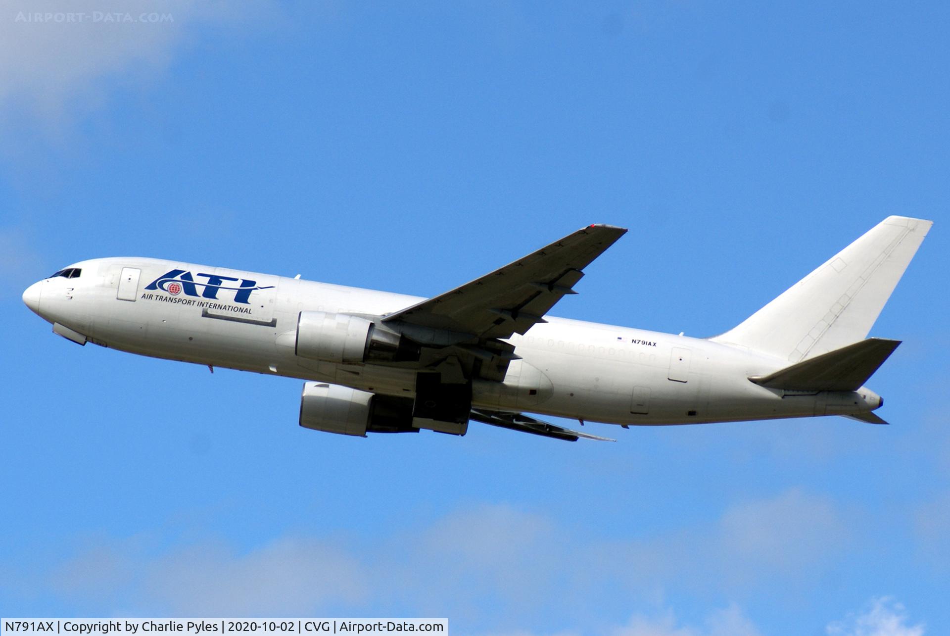N791AX, 1984 Boeing 767-281 C/N 23141, exJA8239 of ANA