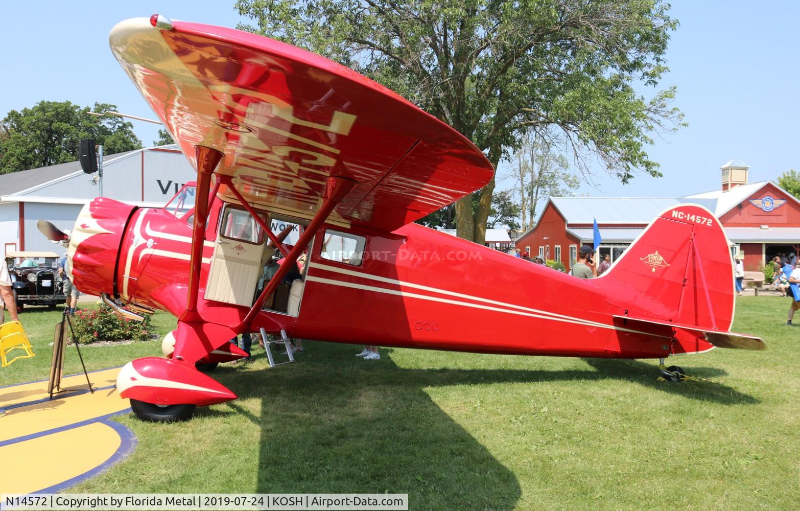 N14572, 1934 Stinson SR-5A Reliant C/N 9308-A, Stinson SR-5A