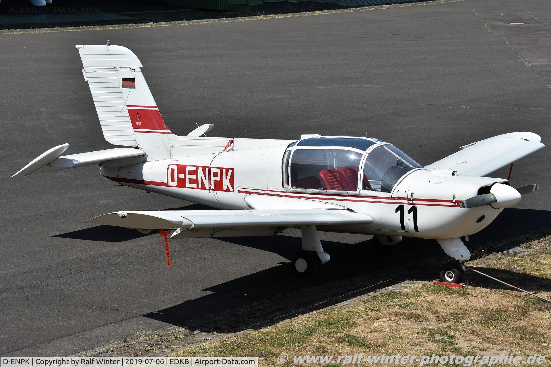 D-ENPK, Socata MS-883 Rallye 115 C/N 1683, Morane-Saulnier MS-893 Rallye 180-T - Private - 1683 - D-ENPK - 06.07.2019 - EDKB